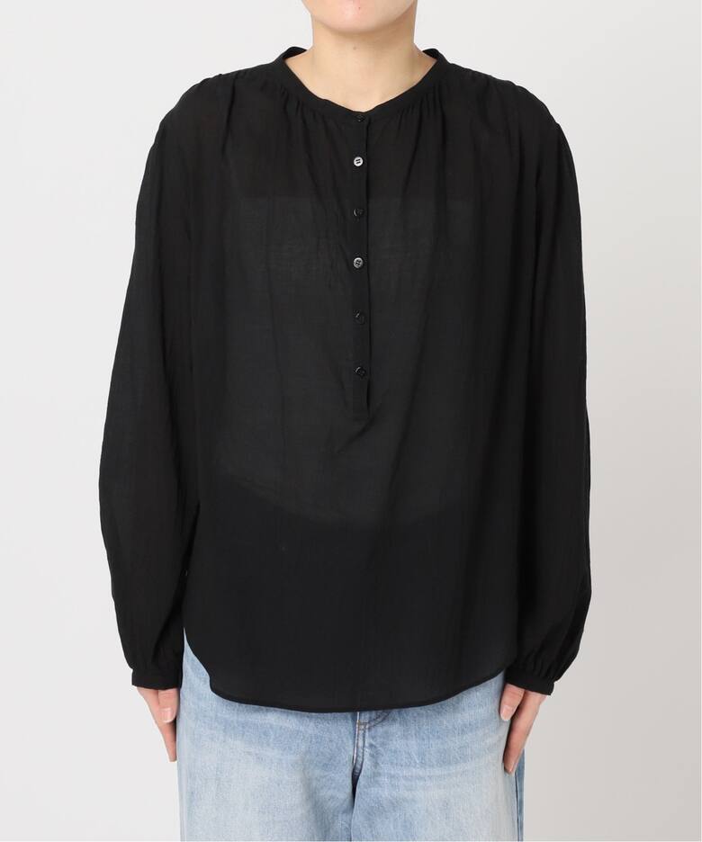 Airy Band Collar シャツ（シャツ／ブラウス）｜Plage（プラージュ）の 
