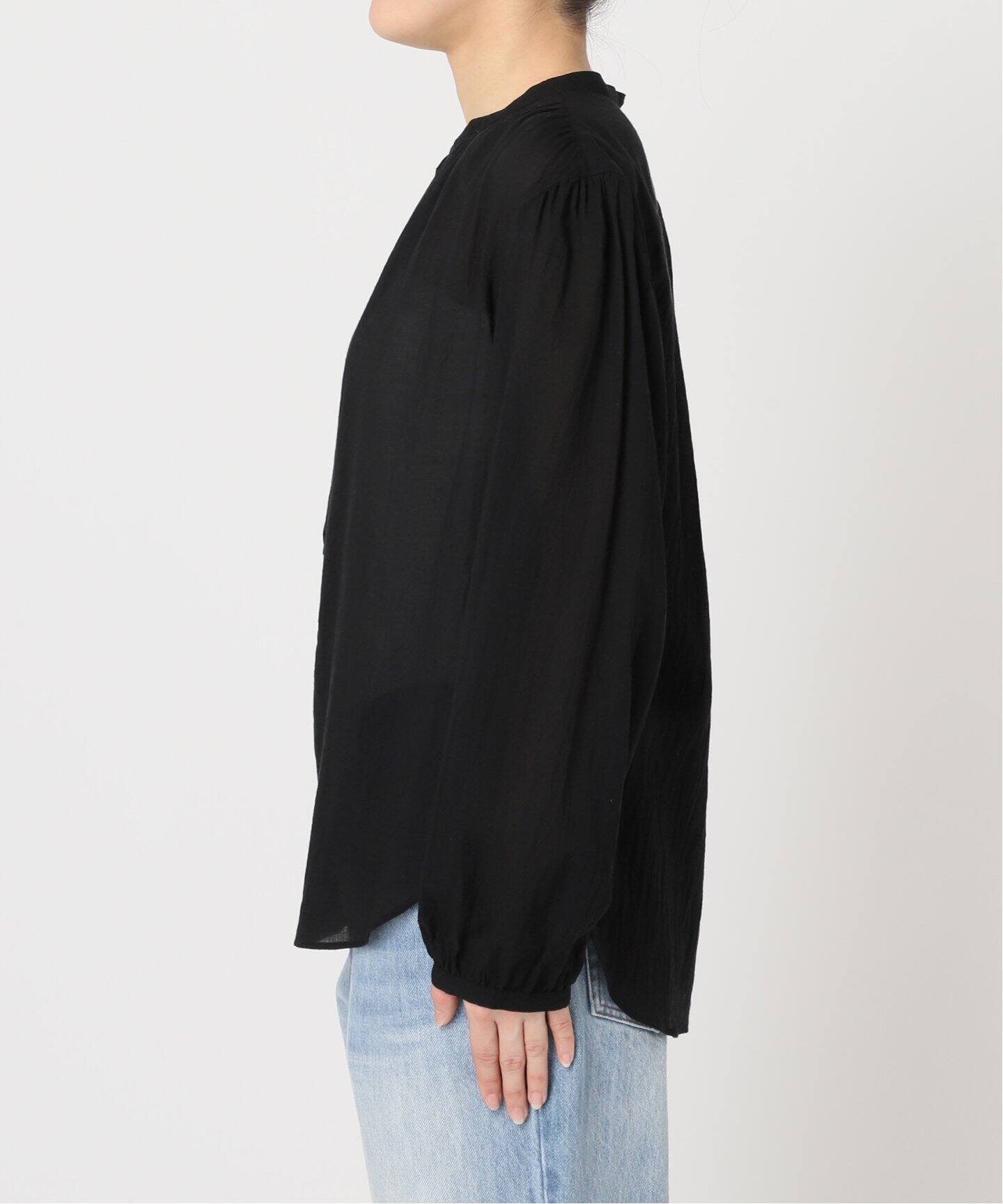 Airy Band Collar シャツ（シャツ／ブラウス）｜Plage（プラージュ）の 