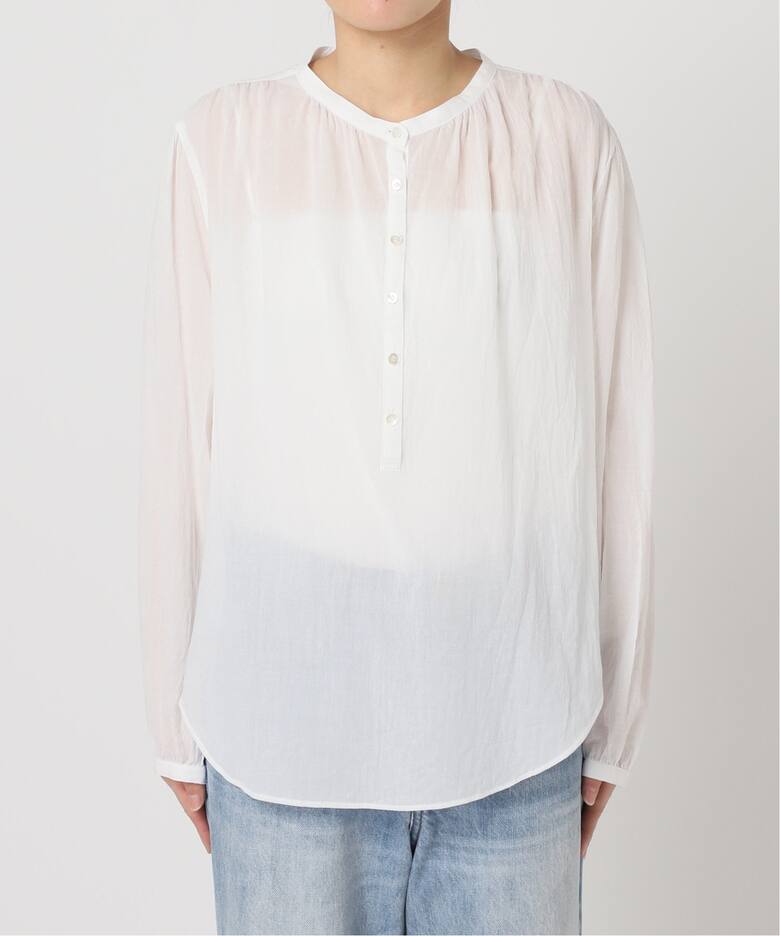 Airy Band Collar シャツ（シャツ／ブラウス）｜Plage（プラージュ）の 