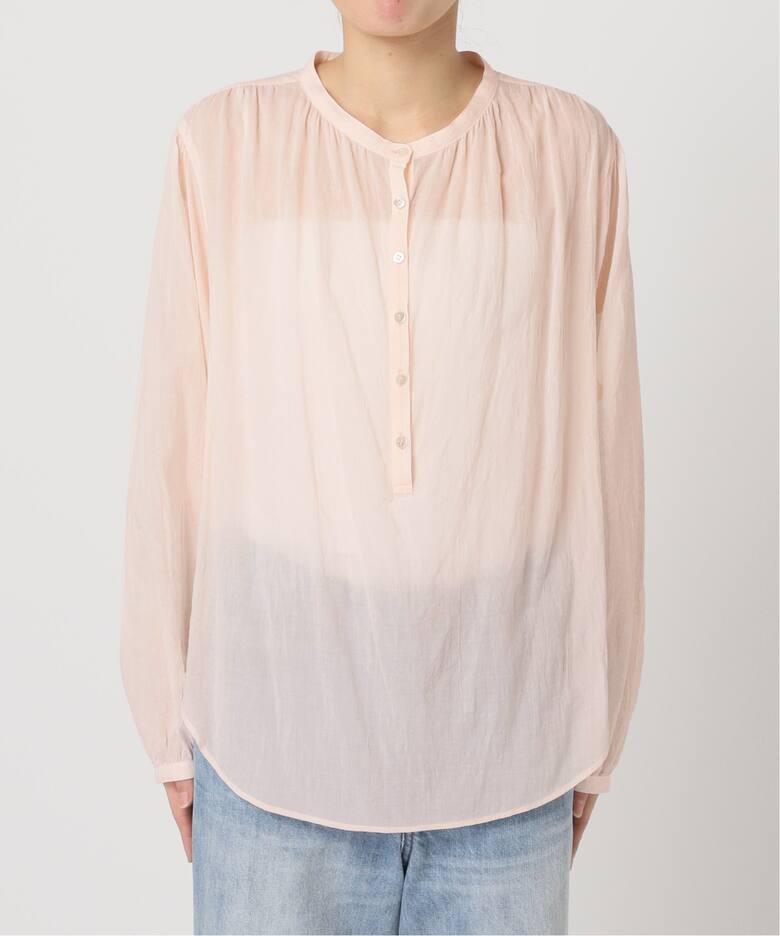 Airy Band Collar シャツ（シャツ／ブラウス）｜Plage（プラージュ）の 