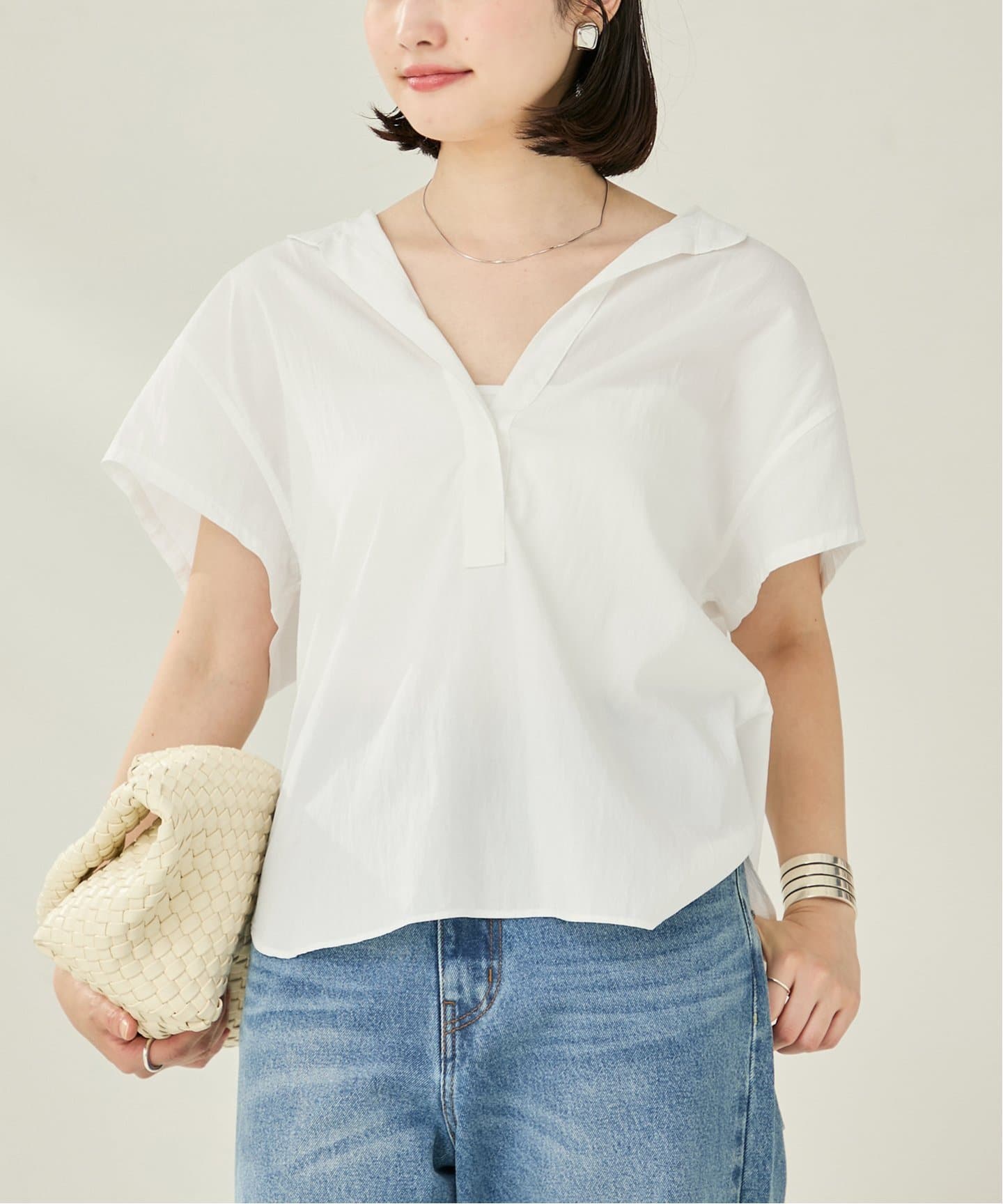 かのこ　◎ Plage WOOL SKIPPER ブラウス◎ Skipper シャツ（シャツ／ブラウス）｜Plage（プラージュ）の