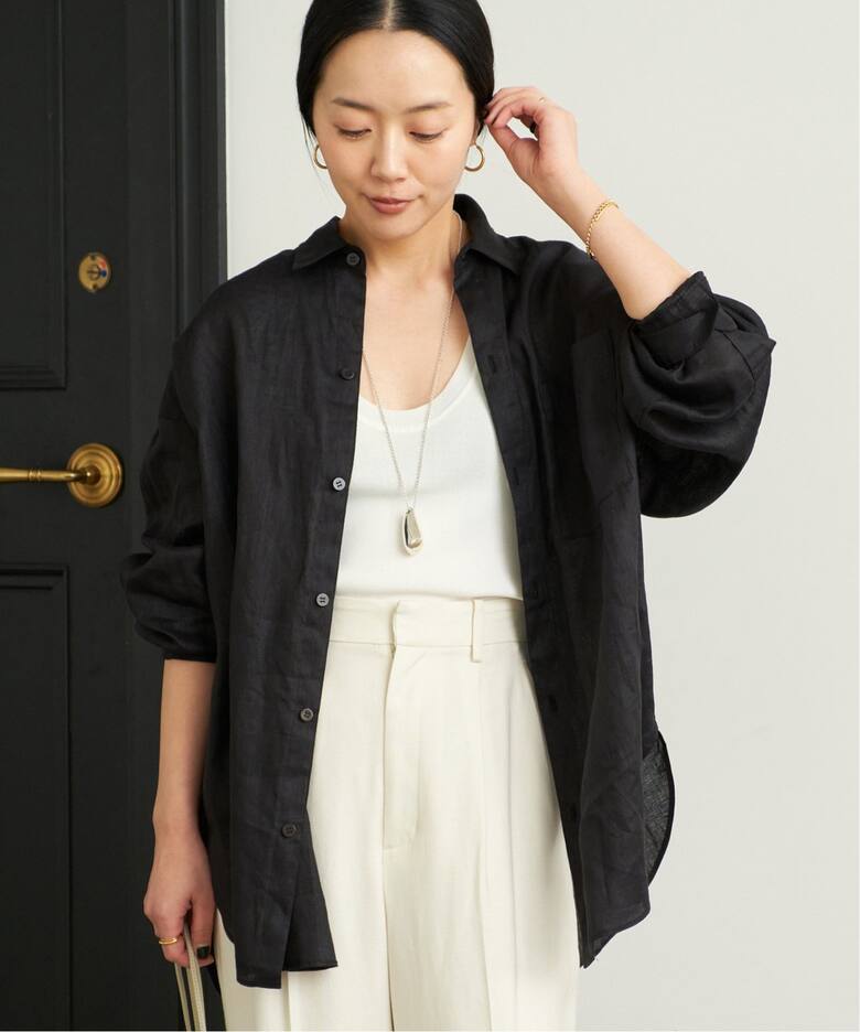 Linen Big シャツ（シャツ／ブラウス）｜Plage（プラージュ）の通販 