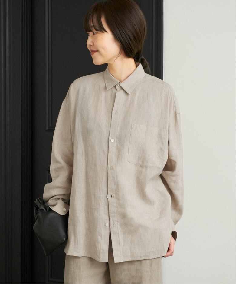 Linen Big シャツ（シャツ／ブラウス）｜Plage（プラージュ）の通販 