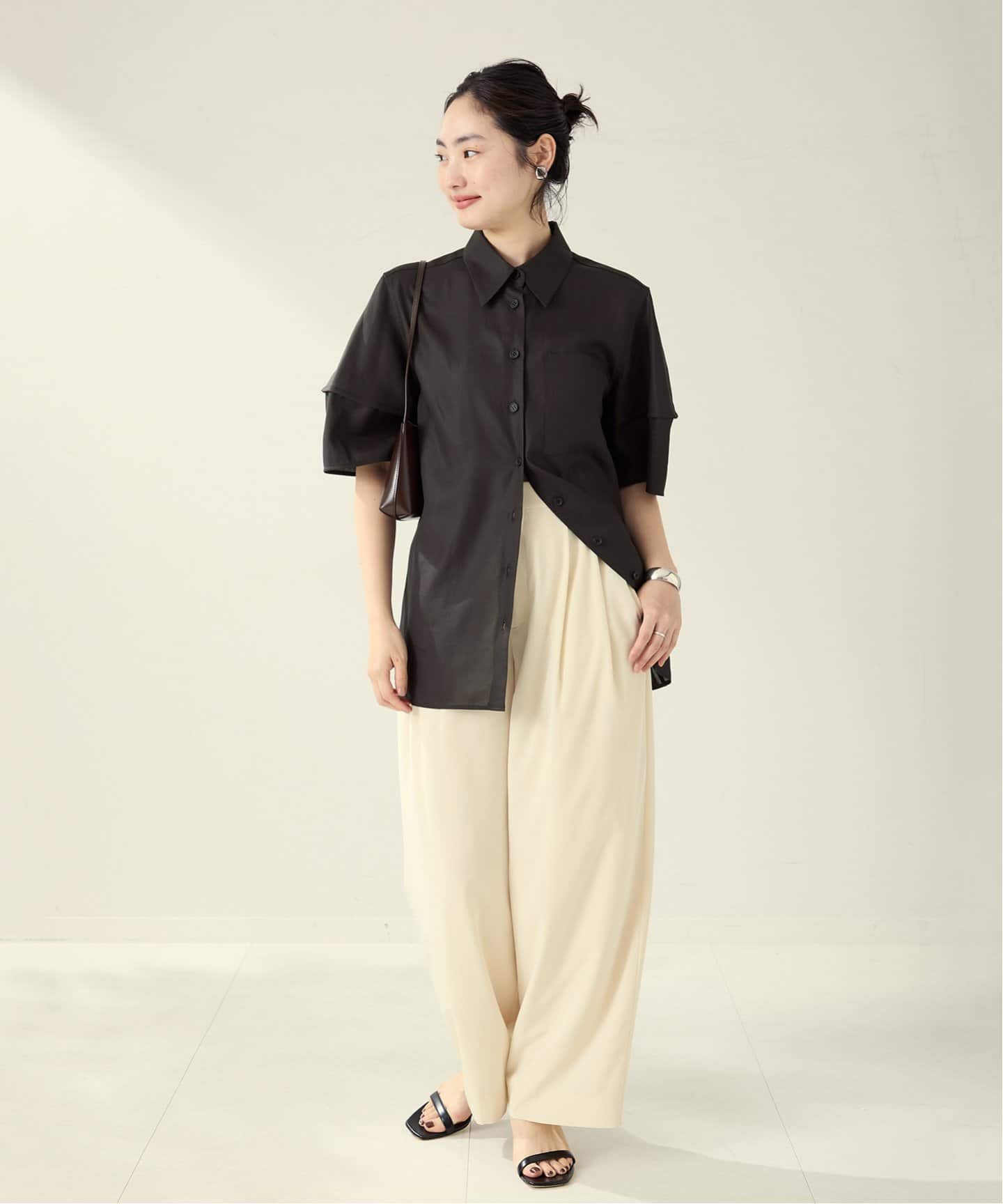 Form half sleeve シャツ（シャツ／ブラウス）｜Plage