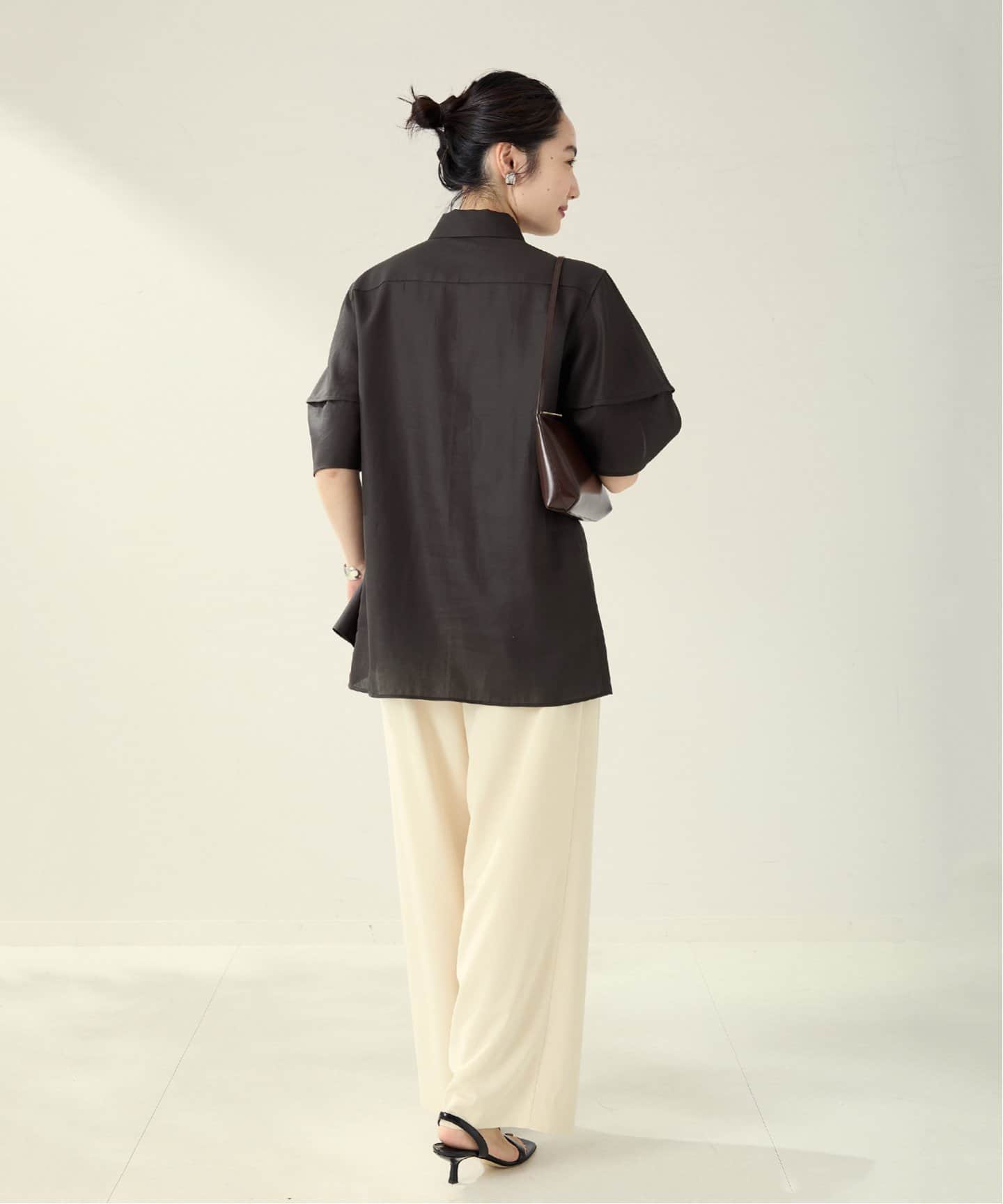 Form half sleeve シャツ（シャツ／ブラウス）｜Plage