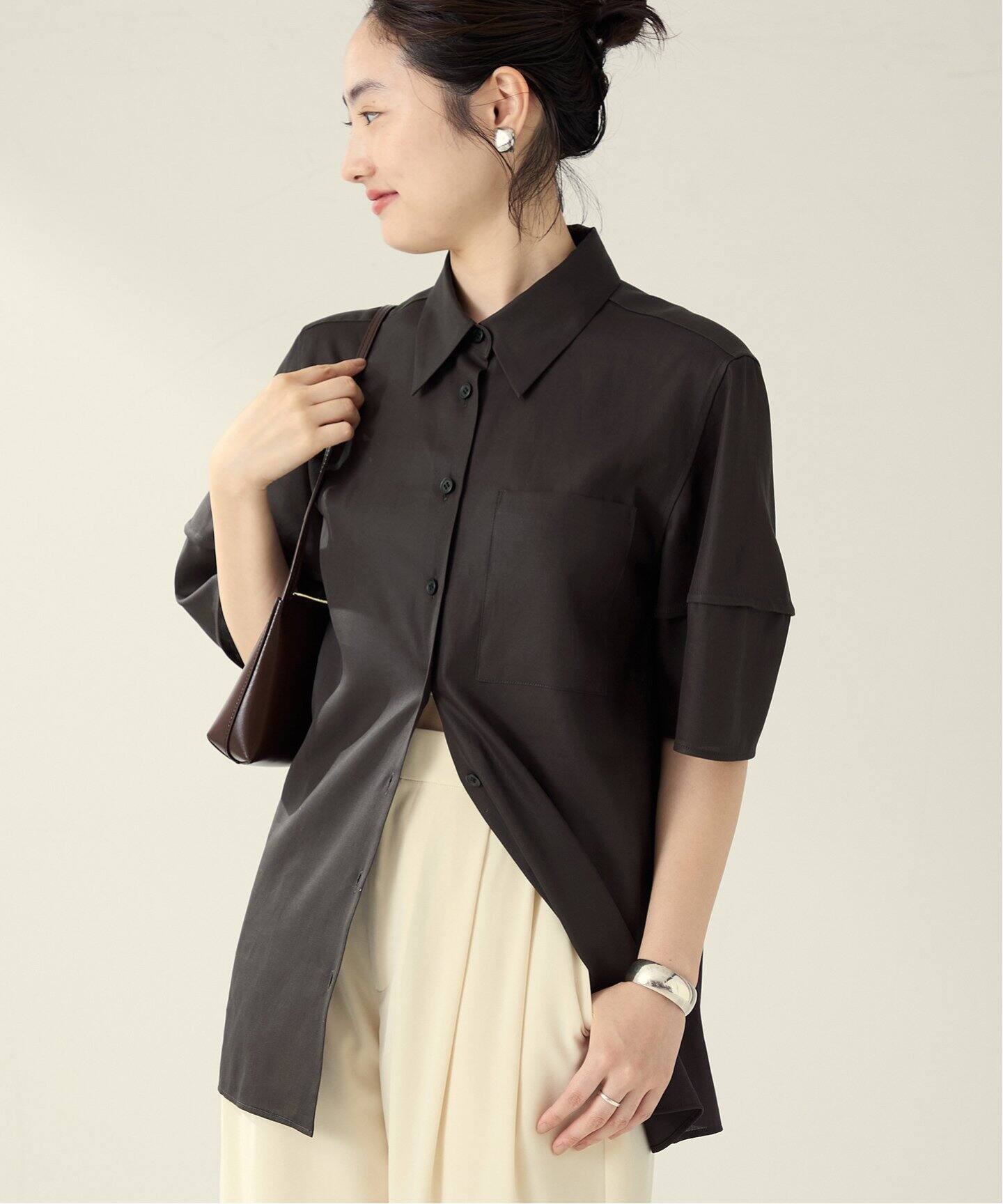 Form half sleeve シャツ（シャツ／ブラウス）｜Plage（プラージュ）の 