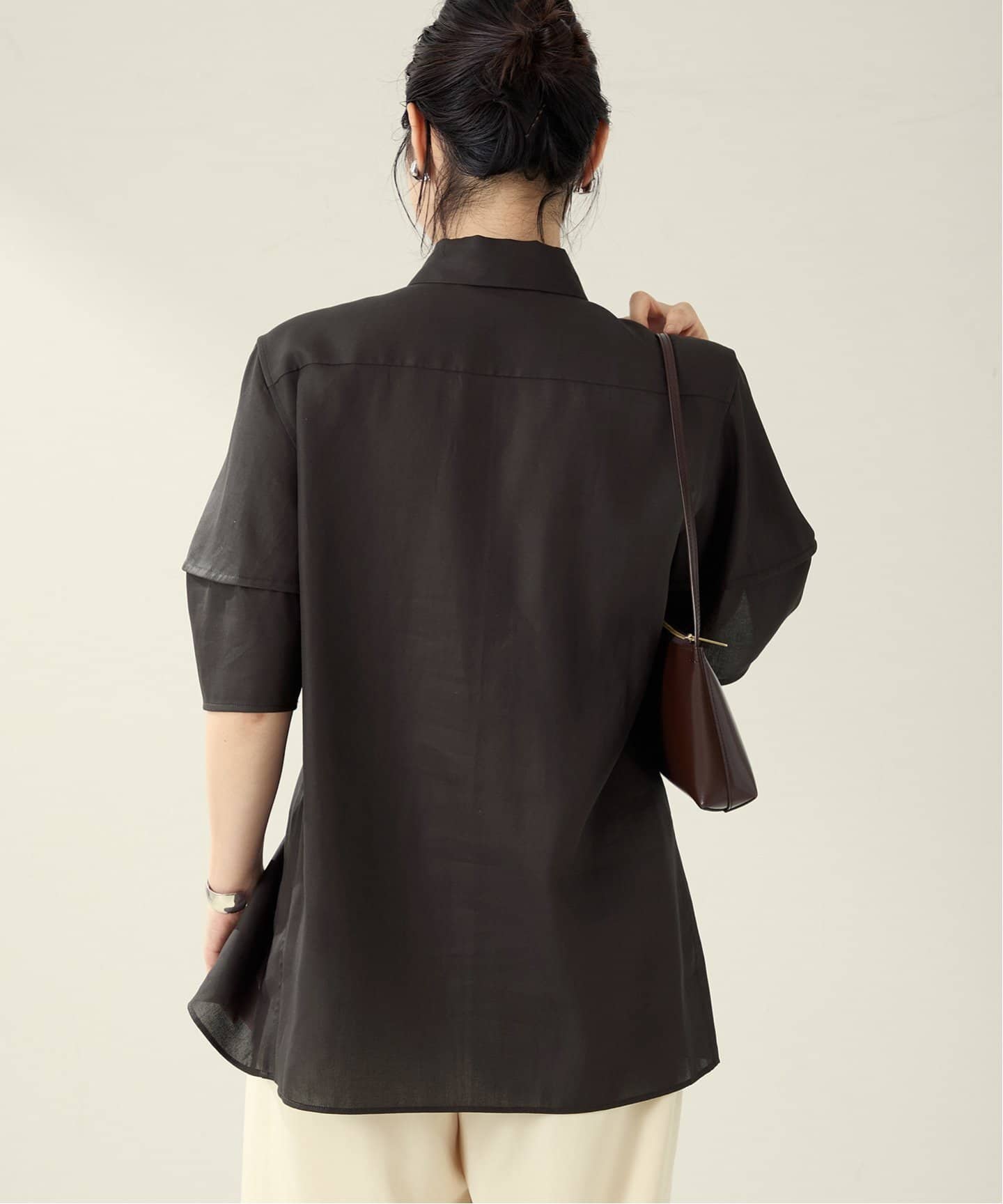 Form half sleeve シャツ（シャツ／ブラウス）｜Plage