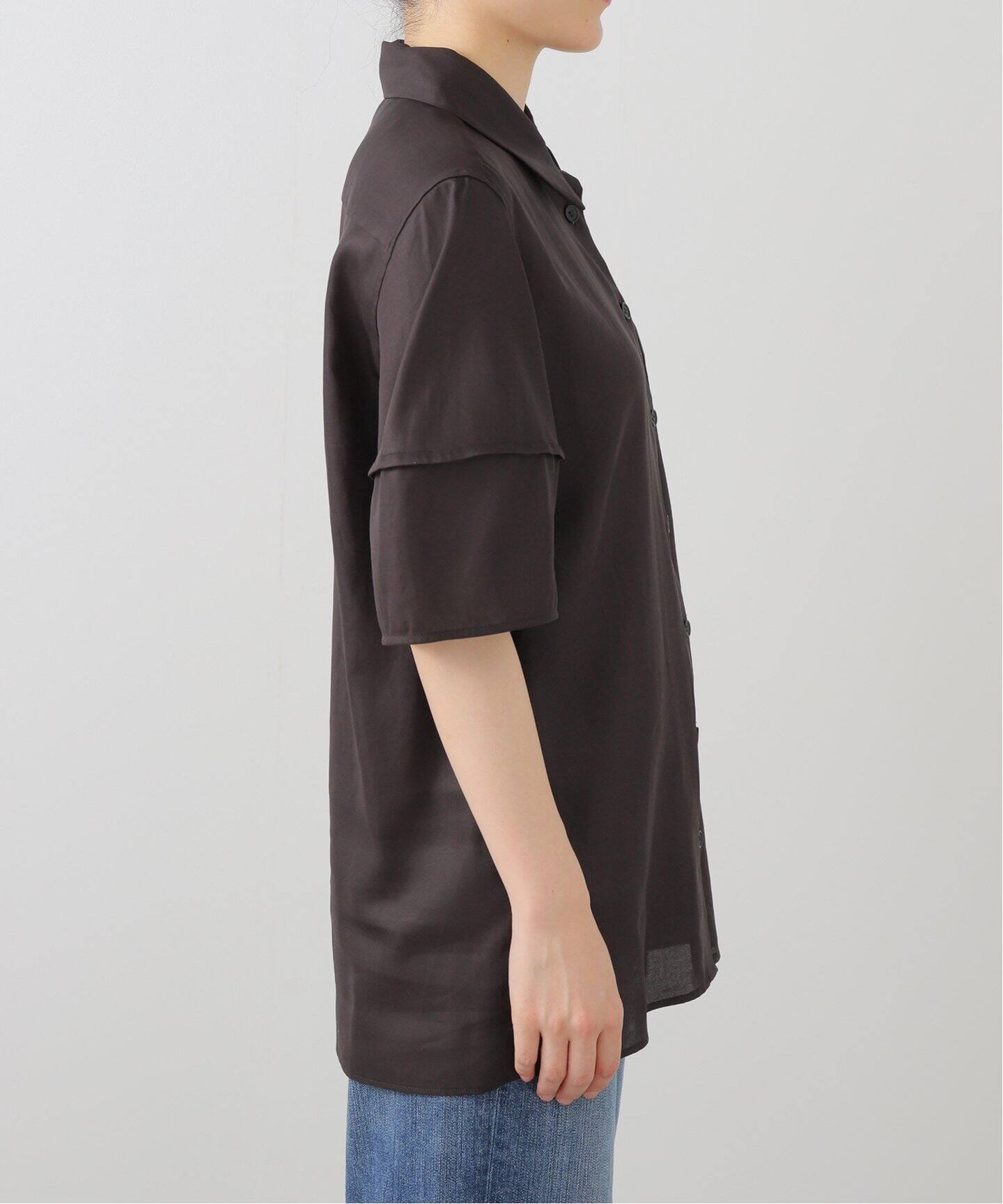 Plage form half sleeve シャツ Form half sleeve シャツ（シャツ／ブラウス）｜Plage