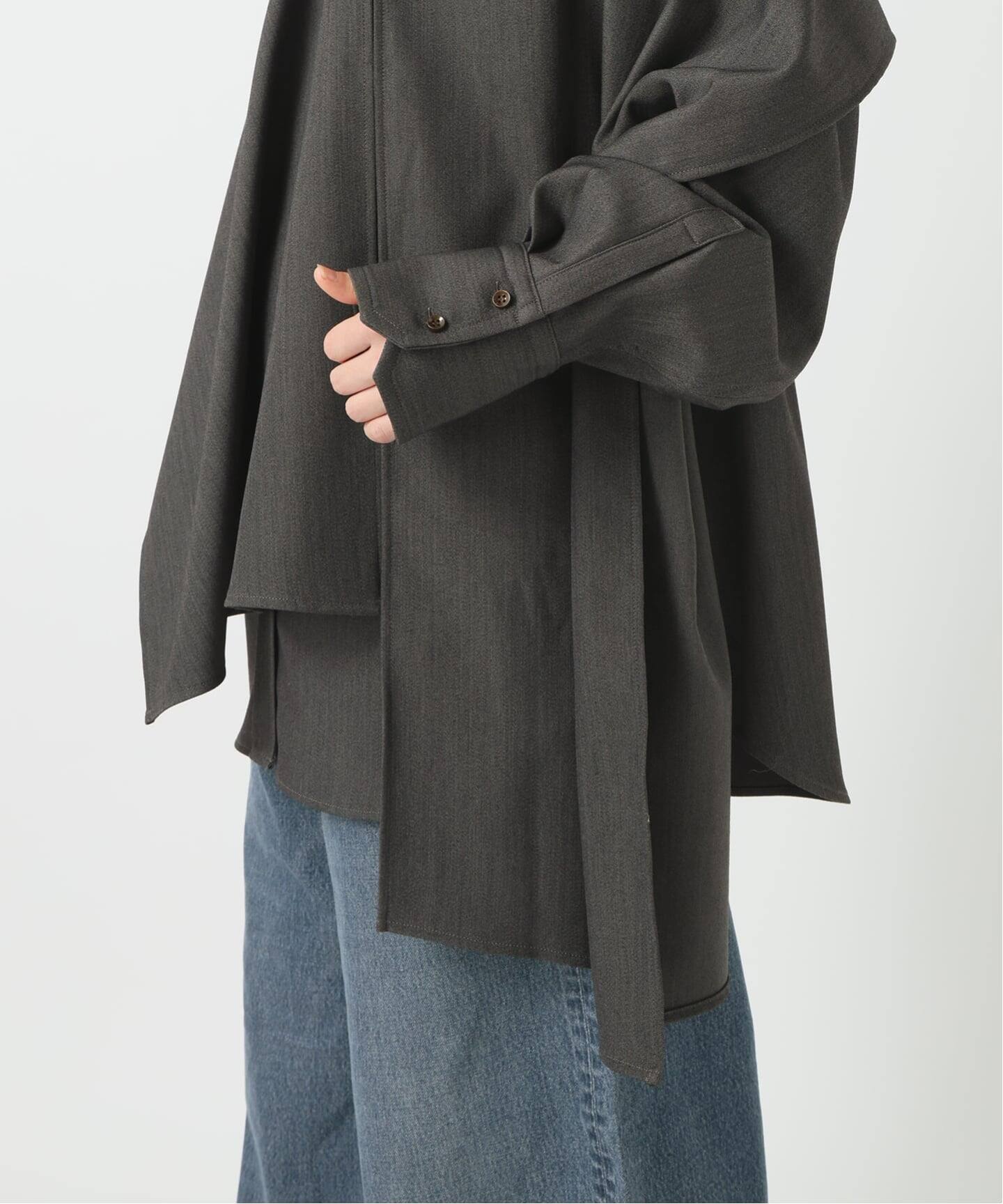 Stole シャツ　Plage プラージュ Plage Stole シャツ （グレー） - ファッション通販