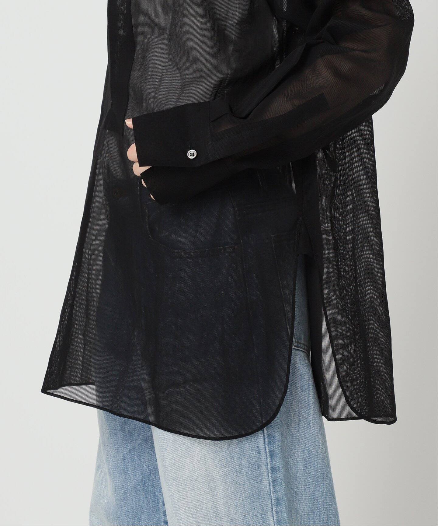 R'IAM シャドウストライプ シャツ（シャツ／ブラウス）｜Plage