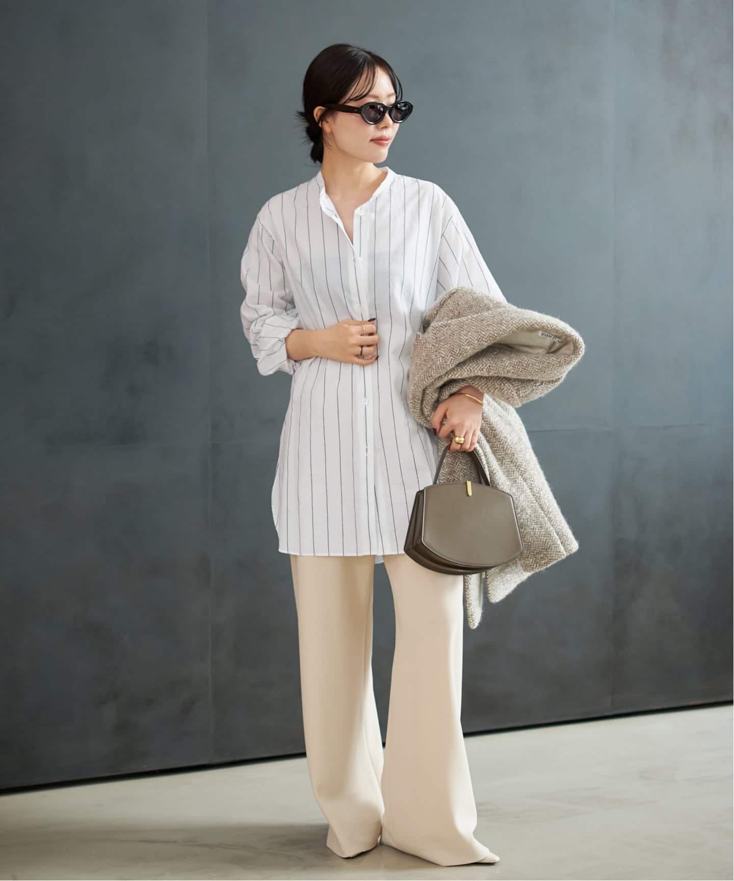 新品未使用　25SS R’IAM plage ストライプシャツ R'IAM ストライプシャツ（シャツ／ブラウス）｜Plage（プラージュ）の