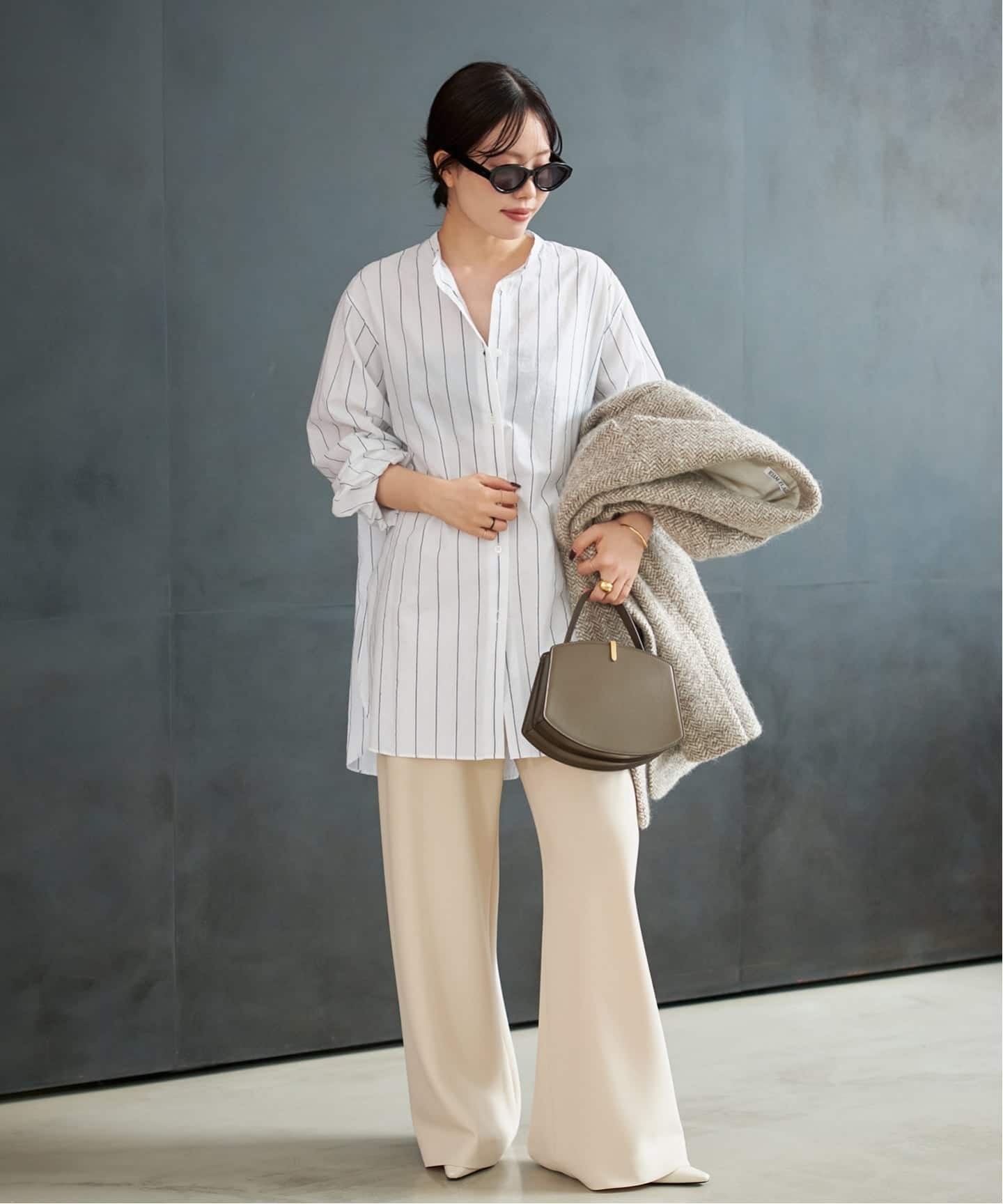 新品未使用　25SS R’IAM plage ストライプシャツ R'IAM ストライプシャツ（シャツ／ブラウス）｜Plage（プラージュ）の