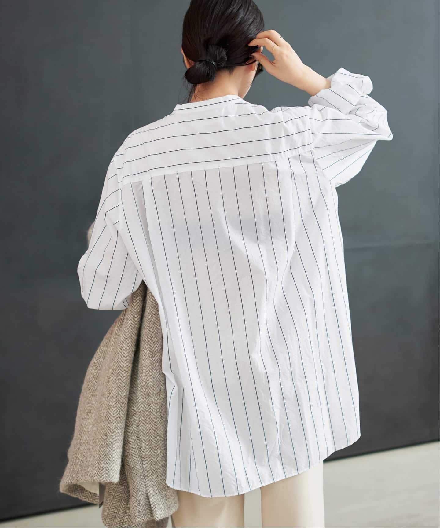 新品未使用　25SS R’IAM plage ストライプシャツ R'IAM ストライプシャツ（シャツ／ブラウス）｜Plage（プラージュ）の