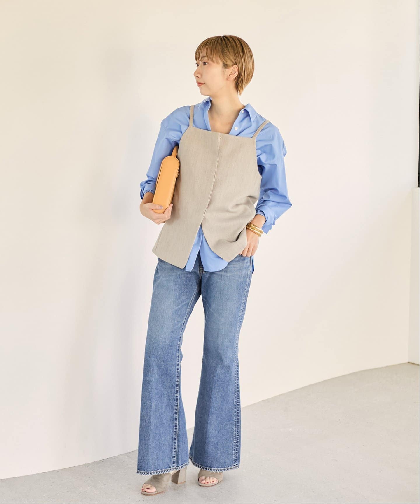 Plage - プラージュ　コットンカフタンブラウス plage ブラウス シャツ Linen Short レディース : ZOZOTOWN