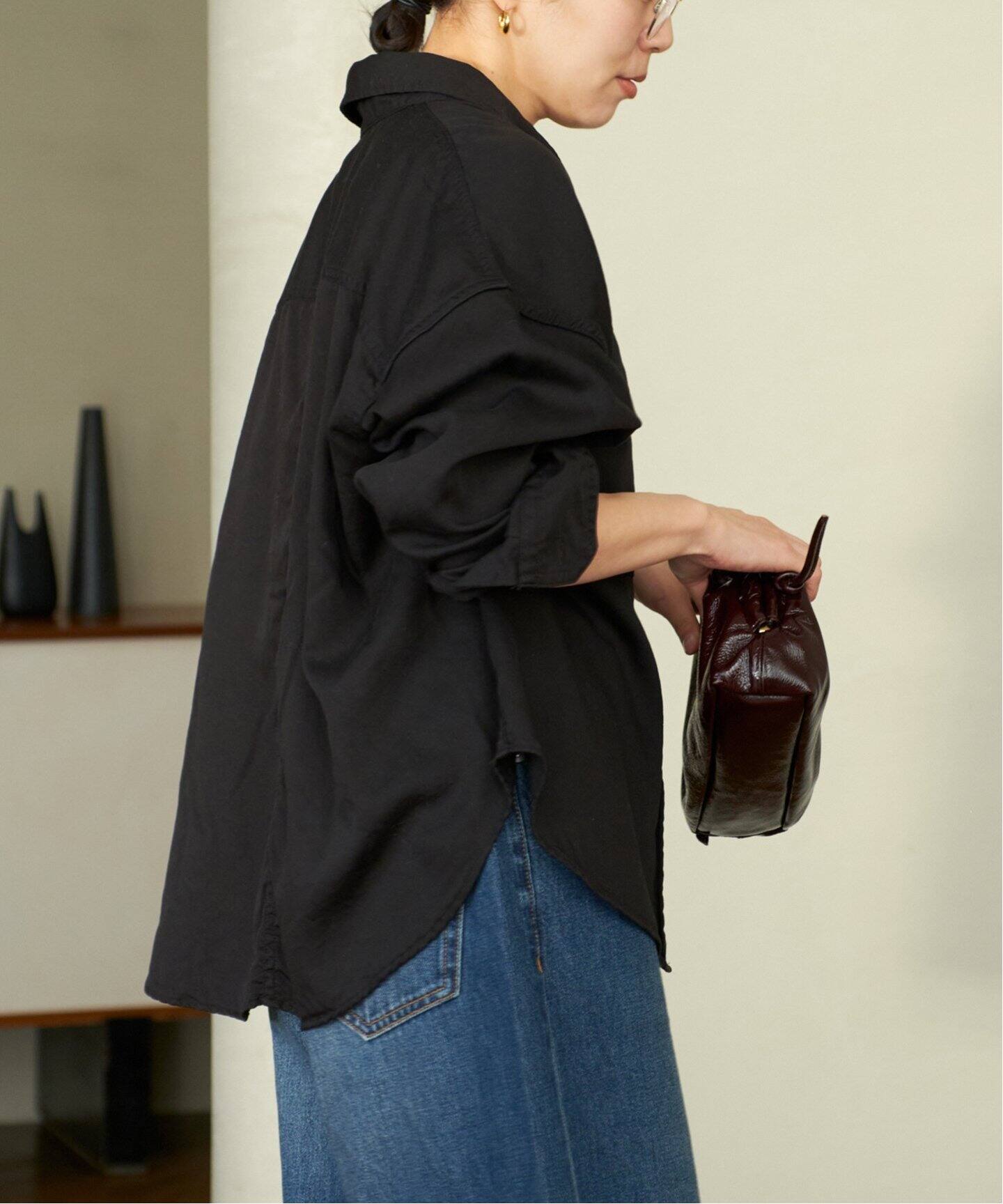 glossy short シャツ（シャツ／ブラウス）｜Plage（プラージュ）の通販 