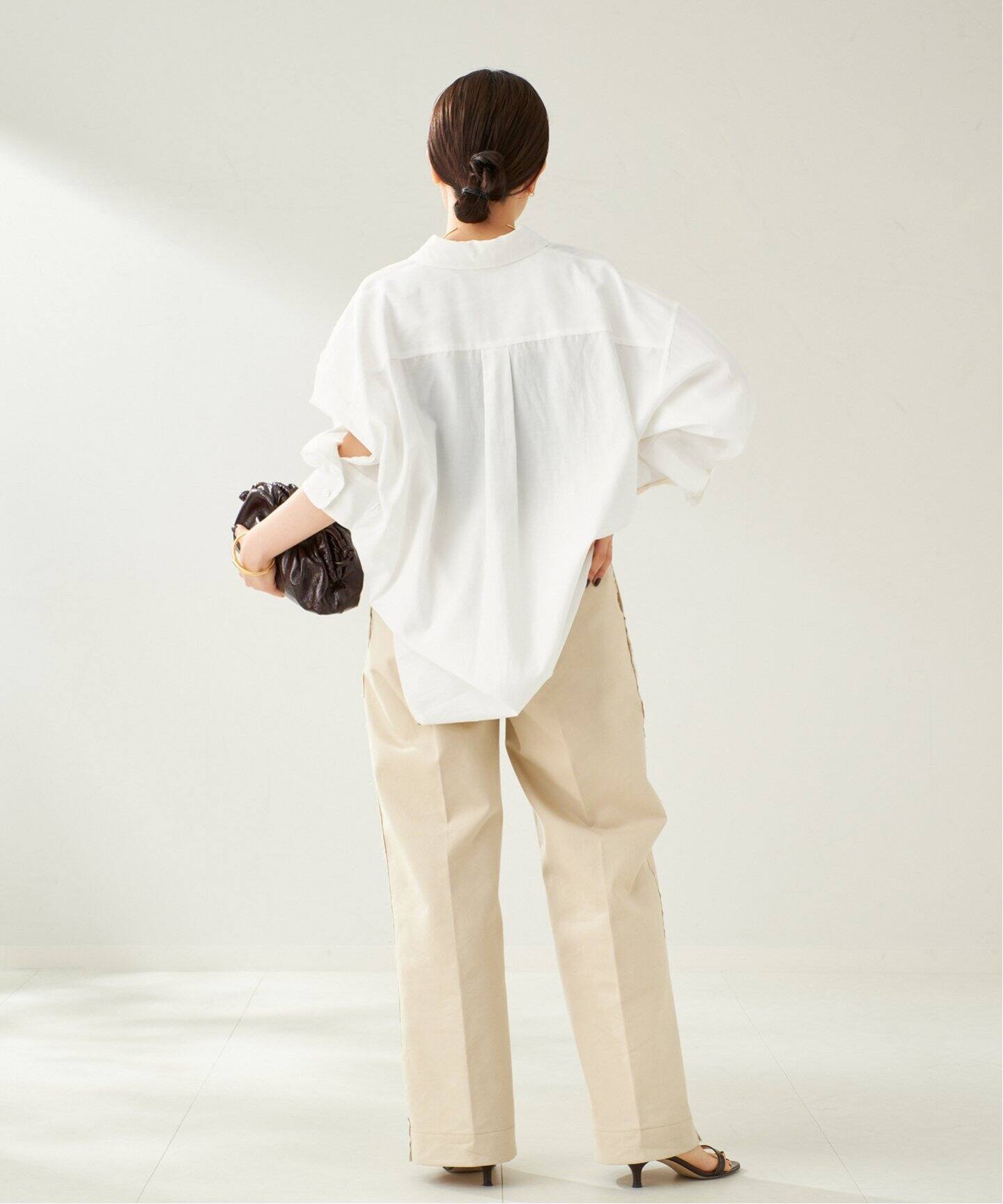 natural slub tunic シャツ（シャツ／ブラウス）｜Plage（プラージュ 