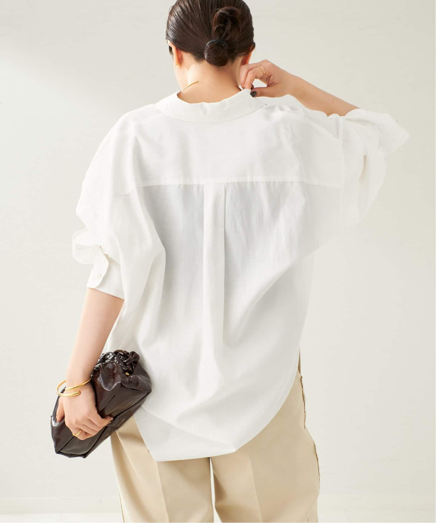natural slub tunic シャツ（シャツ／ブラウス）｜Plage（プラージュ