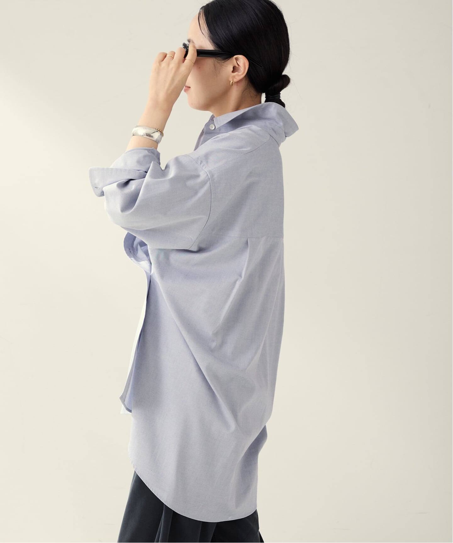ブラウス シャツ 「追加」les Tendre ox loose シャツ レディース plage｜《追加予約》les Tendre ox loose シャツ | Rakuten