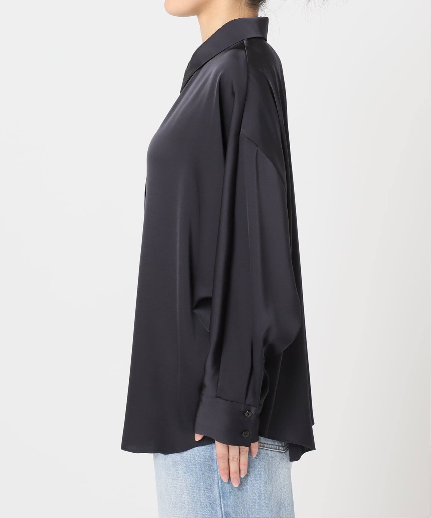 dull satin dolman ブラウス plage25AW dull satin dolman ブラウス（シャツ/ブラウス）｜Plage