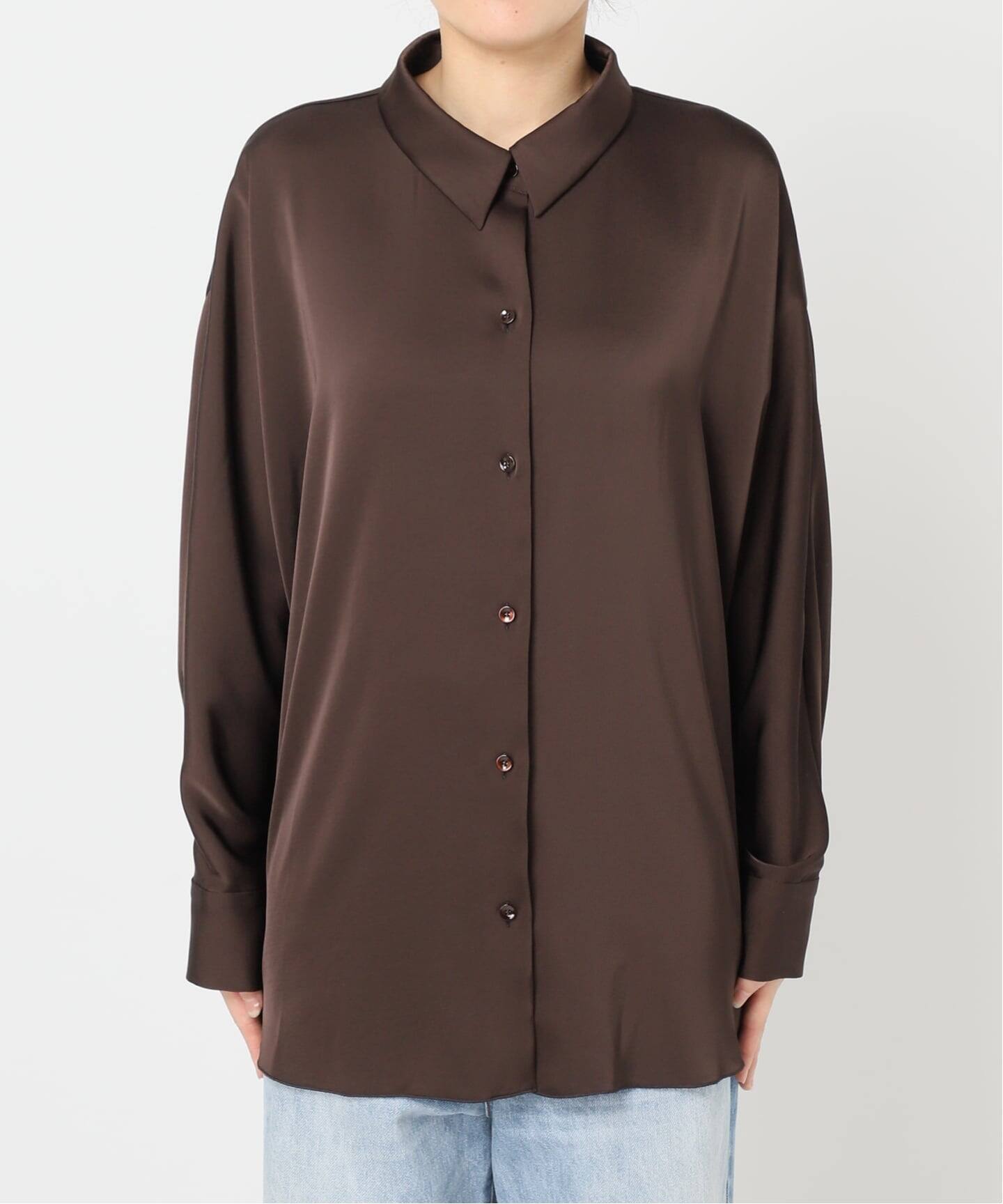 dull satin dolman ブラウス（シャツ／ブラウス）｜Plage