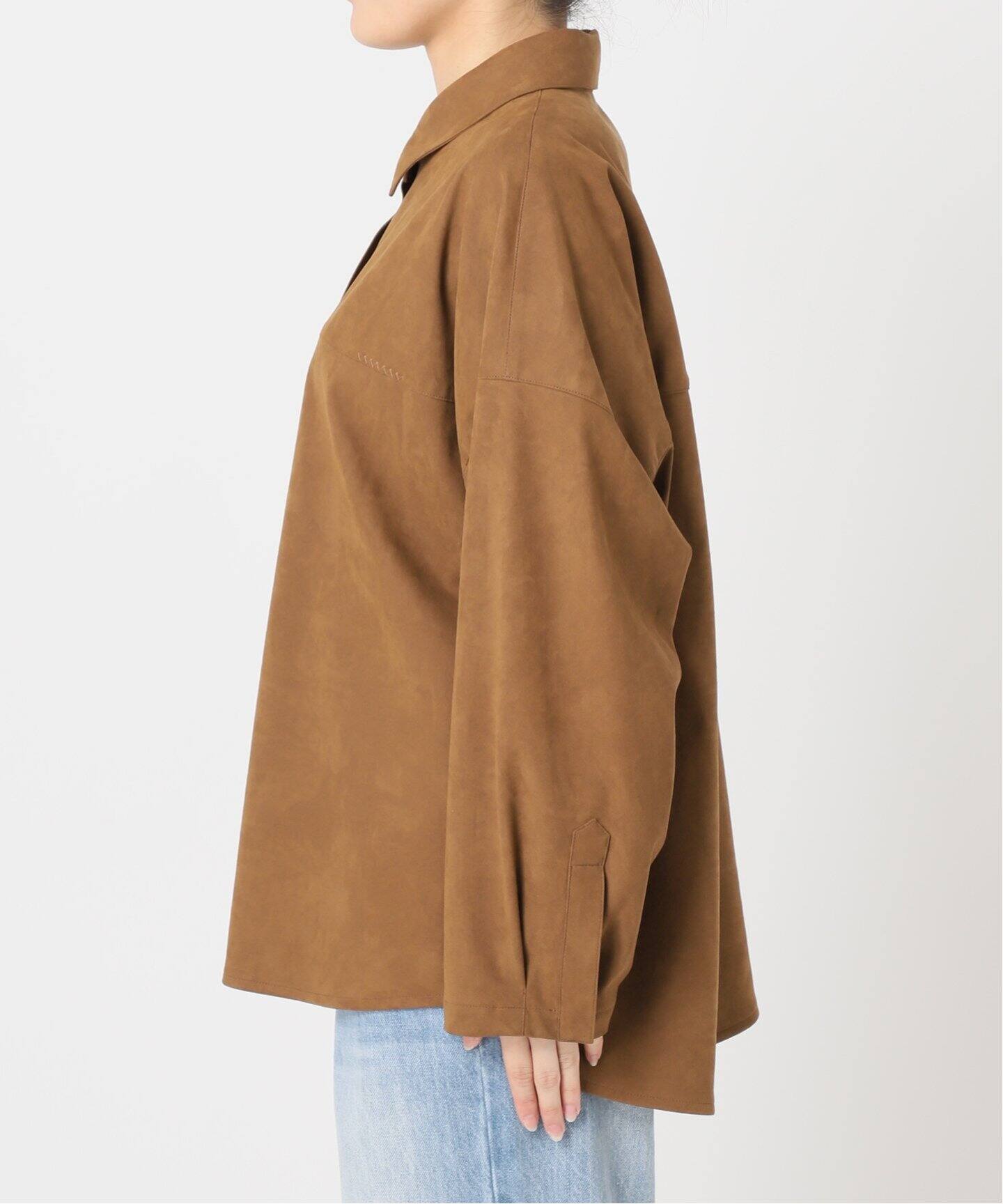 新品プラージュ Plage フェイクスエードコート イエナ roku 6 好き セールフェイクスウェードジャケット◇（その他アウター）｜IENA