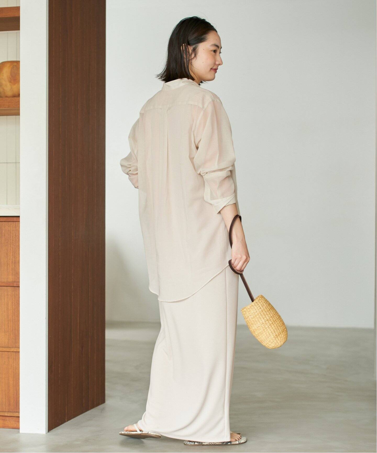 organdy sheer シャツ（シャツ／ブラウス）｜Plage（プラージュ）の