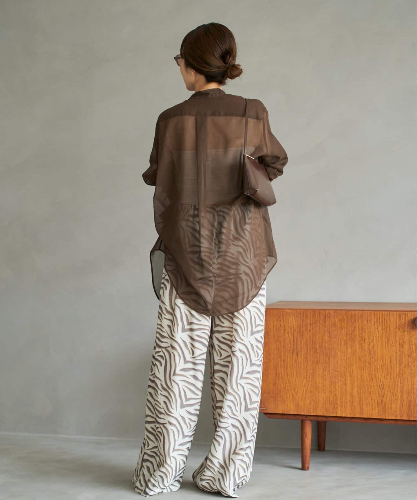 organdy sheer シャツ（シャツ／ブラウス）｜Plage（プラージュ）の