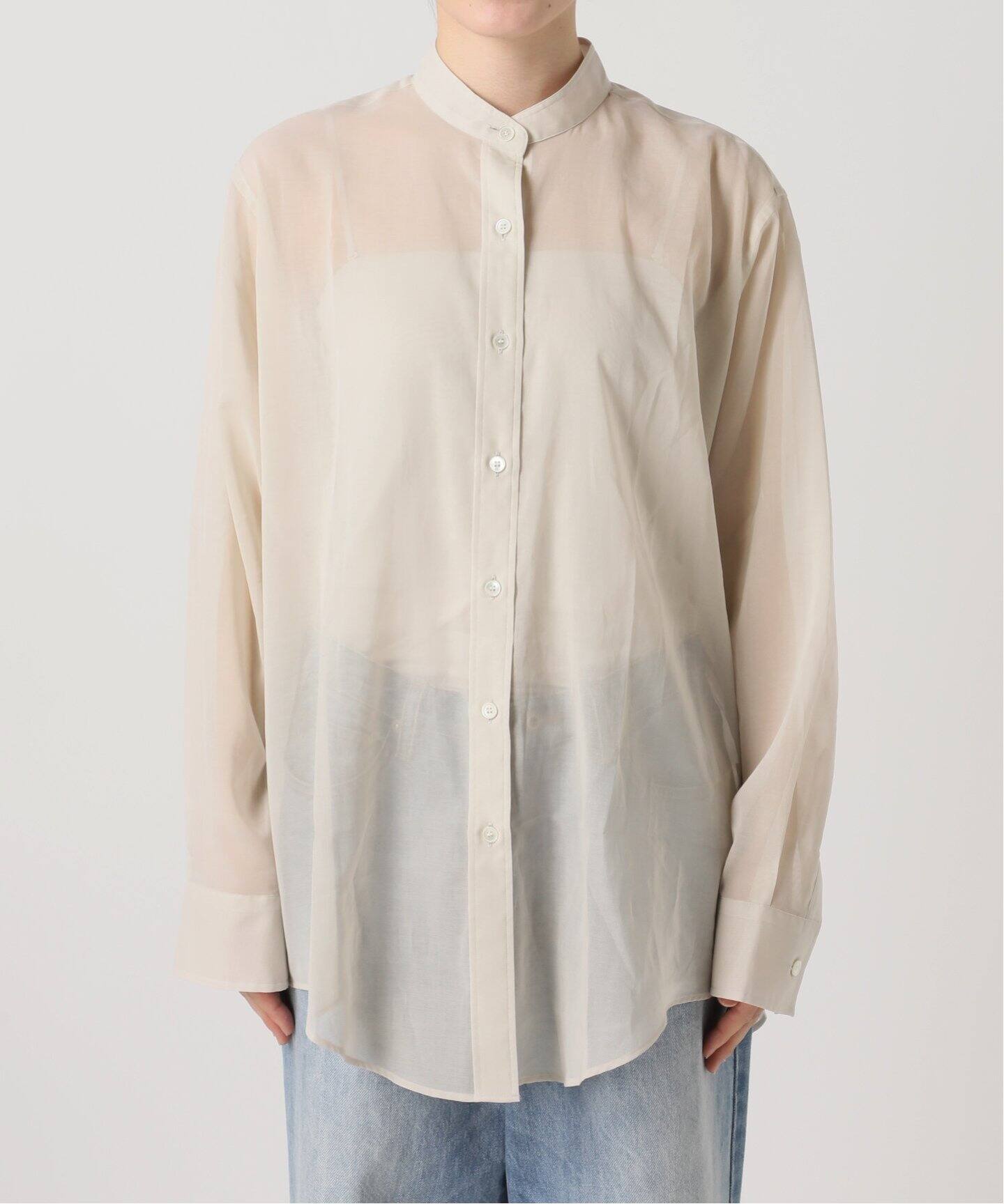 organdy sheer シャツ（シャツ／ブラウス）｜Plage（プラージュ）の