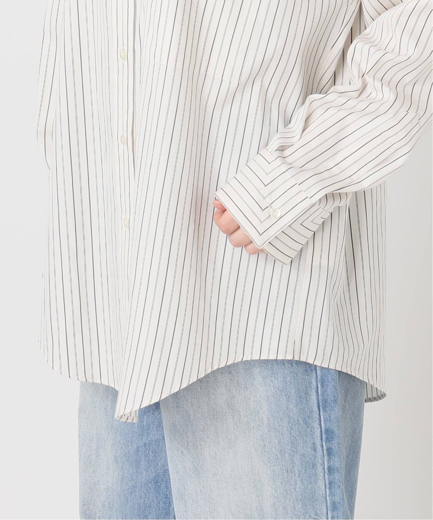 予約》nuance stripe シャツ（シャツ／ブラウス）｜Plage