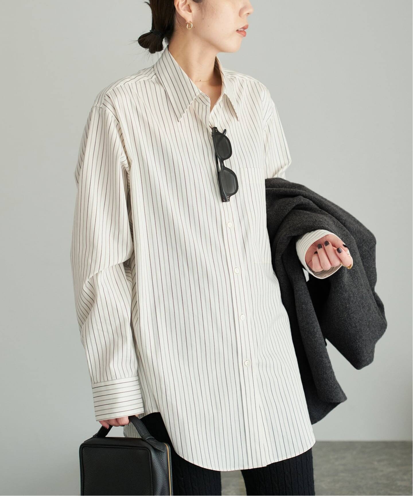 nuance stripe シャツ（シャツ／ブラウス）｜Plage（プラージュ）の 