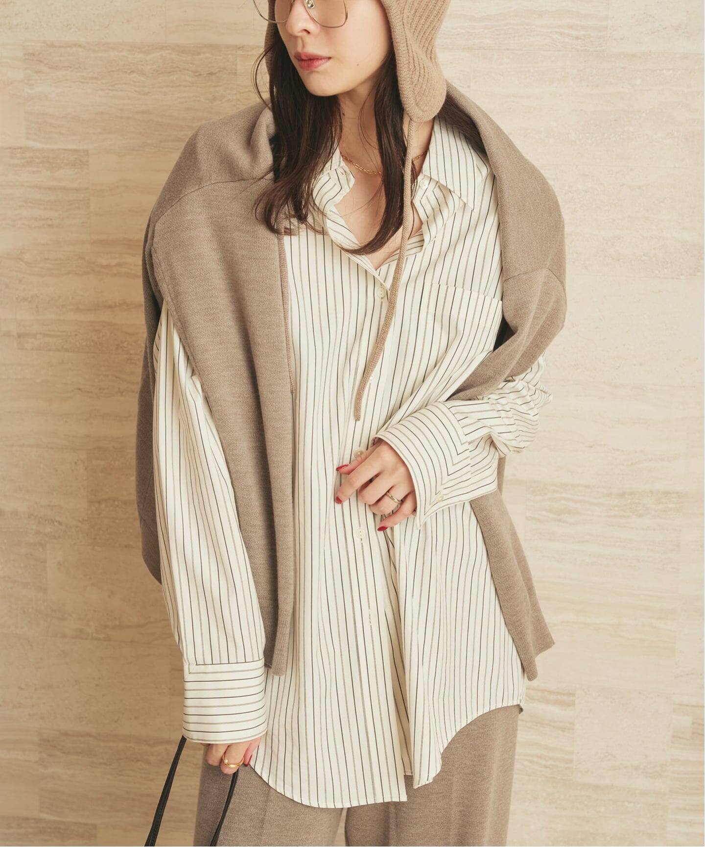 nuance stripe シャツ（シャツ／ブラウス）｜Plage（プラージュ）の 