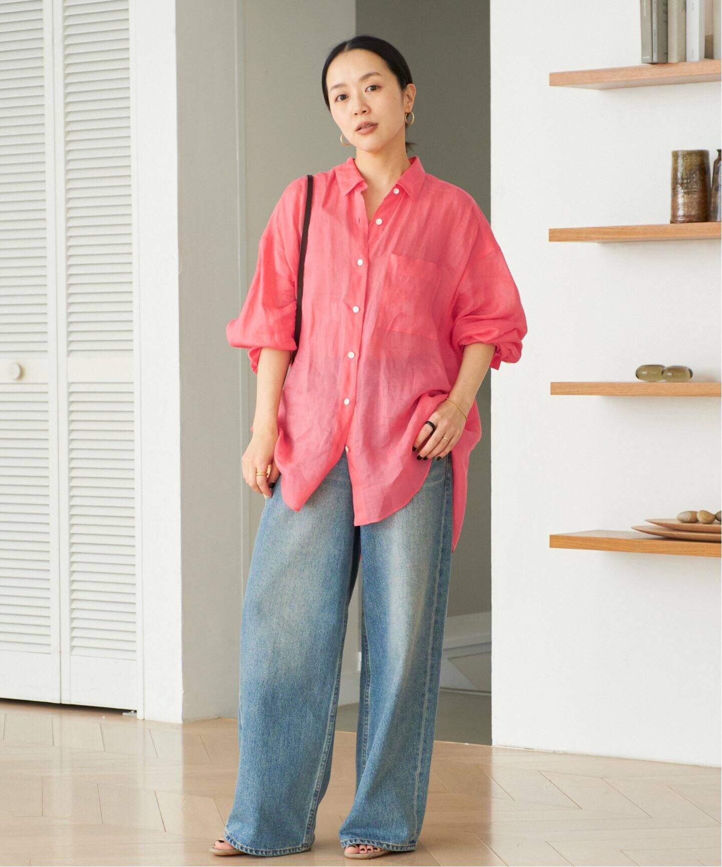 PURE RAMIE SHEER シャツ（シャツ／ブラウス）｜Plage（プラージュ）の 