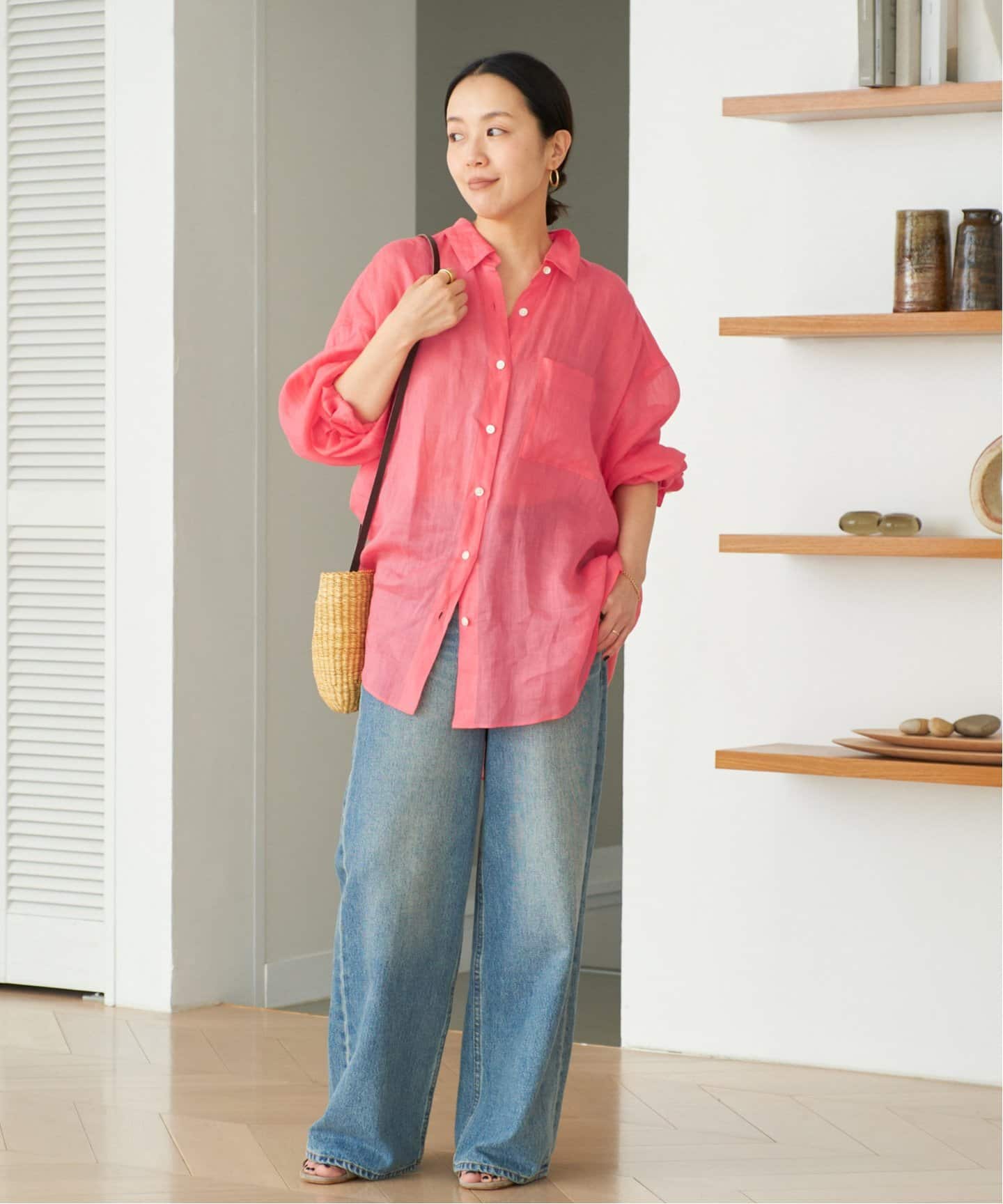 Plage PURE RAMIE SHEER シャツ PURE RAMIE SHEER シャツ（シャツ／ブラウス）｜Plage
