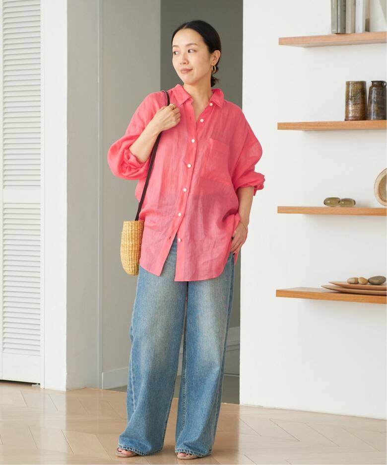 PURE RAMIE SHEER シャツ（シャツ／ブラウス）｜Plage（プラージュ）の 