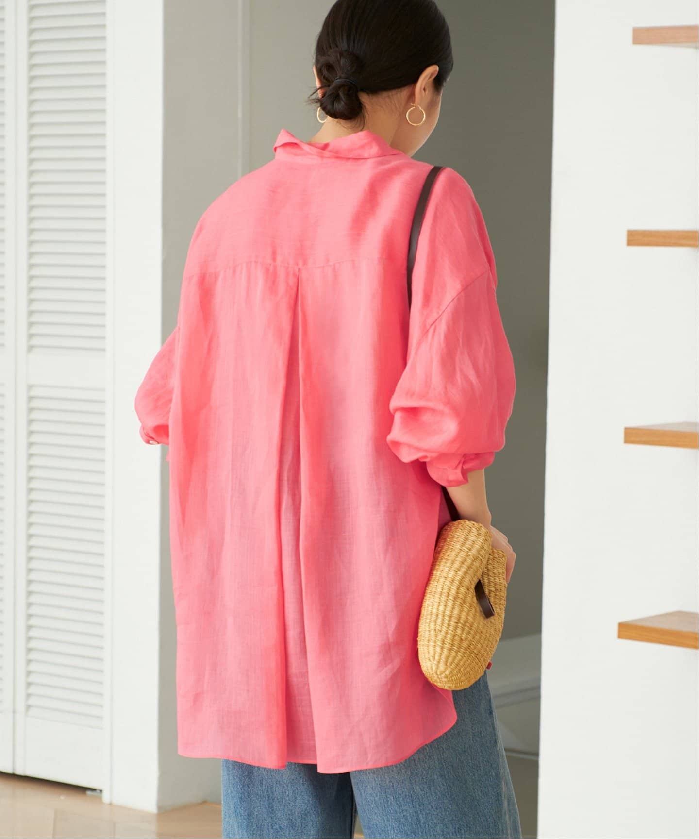 PURE RAMIE SHEER シャツ（シャツ／ブラウス）｜Plage
