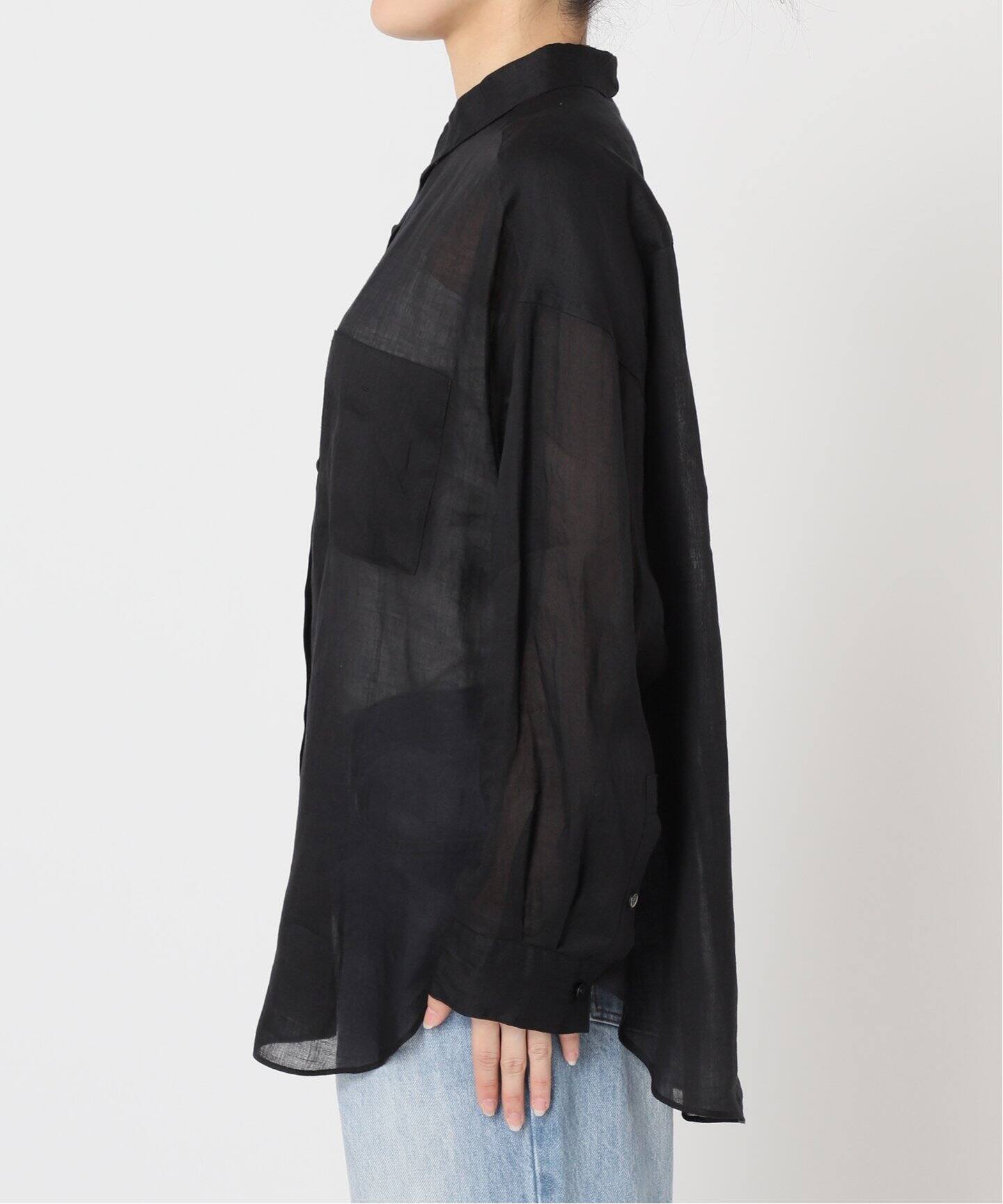 Plage RAMIE SHEER シャツ　★タグ付新品★ PURE RAMIE SHEER シャツ（シャツ／ブラウス）｜Plage
