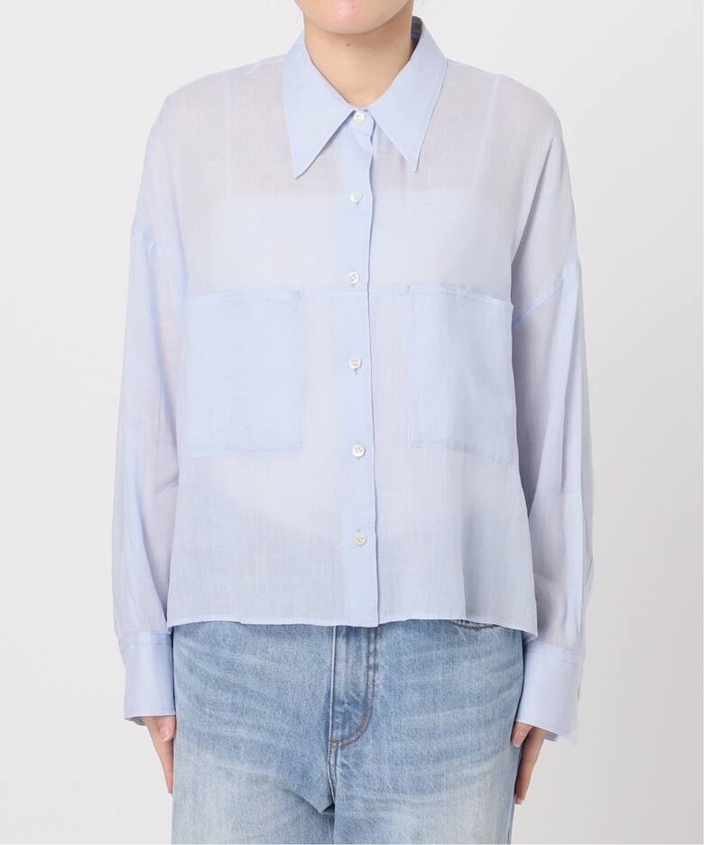 RAMIE LYOCELL CROPPED シャツ（シャツ／ブラウス）｜Plage 