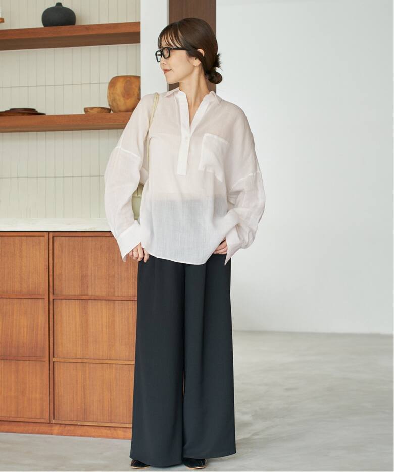 RAMIE LYOCELL LOOSE シャツ（シャツ／ブラウス）｜Plage（プラージュ 