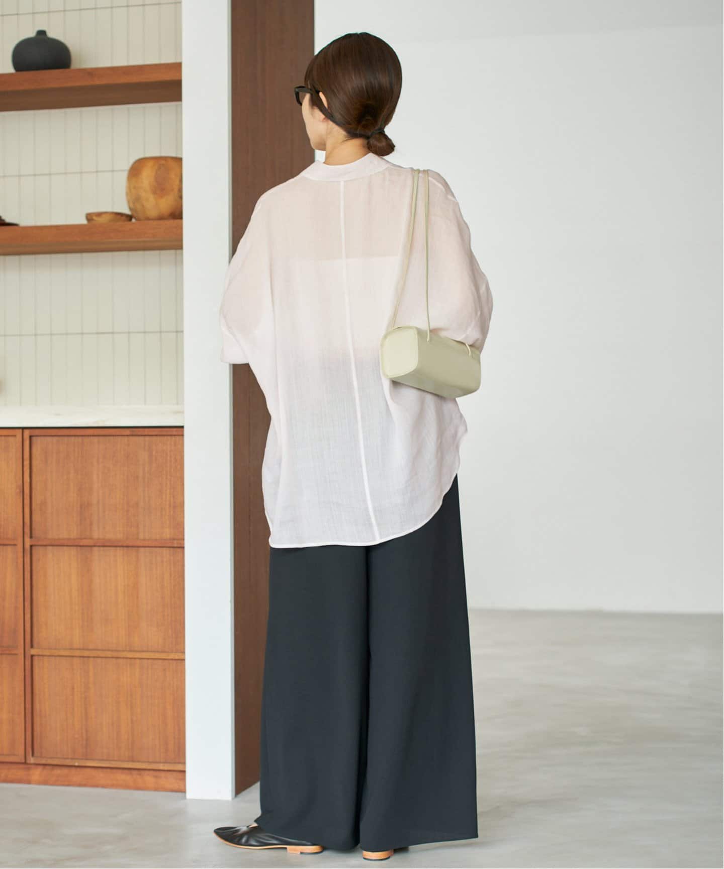 RAMIE LYOCELL LOOSE シャツ（シャツ／ブラウス）｜Plage
