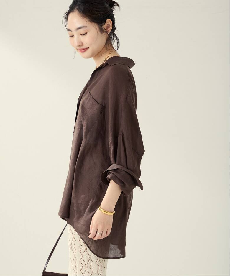 RAMIE LYOCELL LOOSE シャツ（シャツ／ブラウス）｜Plage（プラージュ 