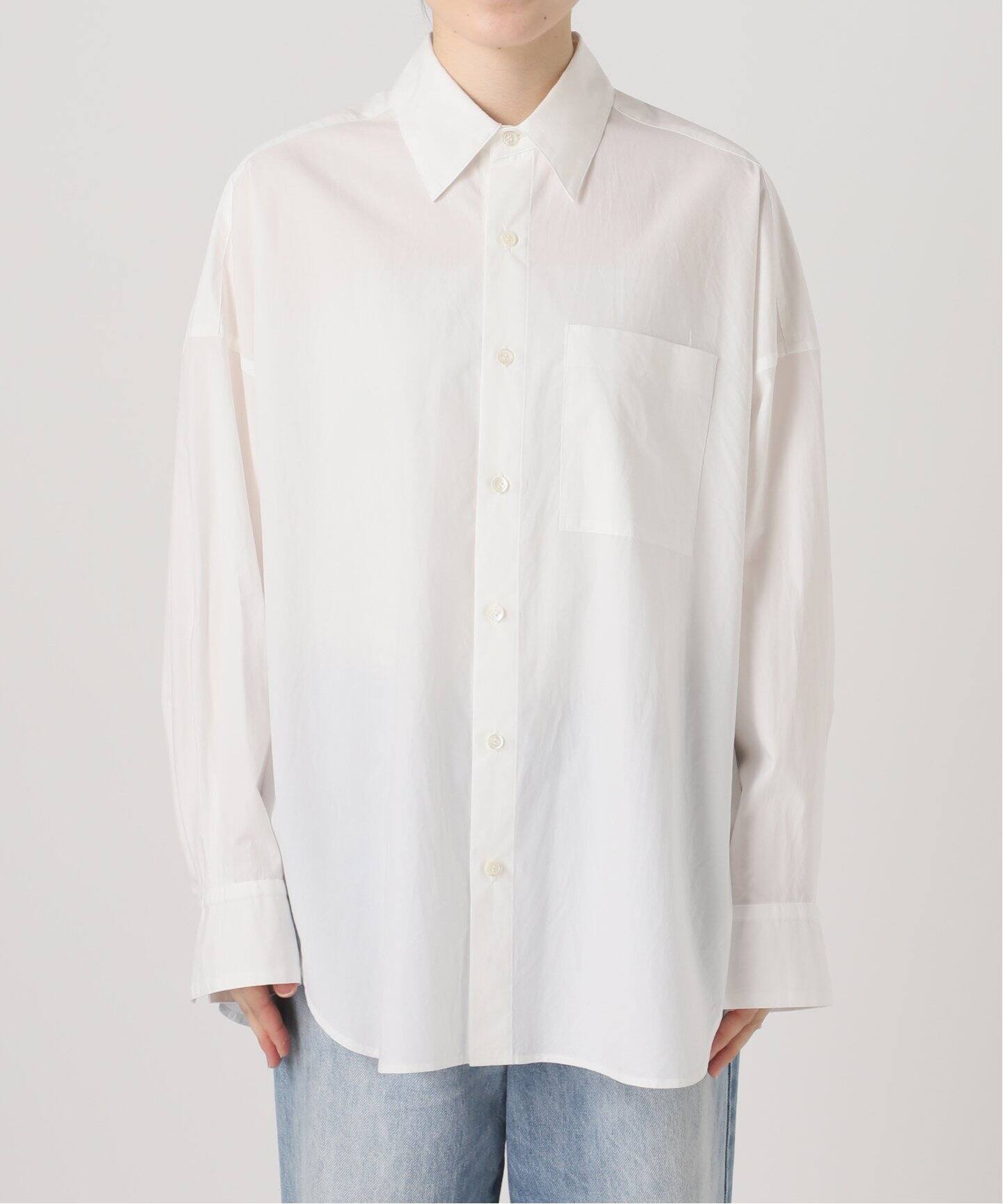 Plage - plage コットンロングシャツ Plage - plage コットンロングシャツの通販 by m&m｜プラージュ