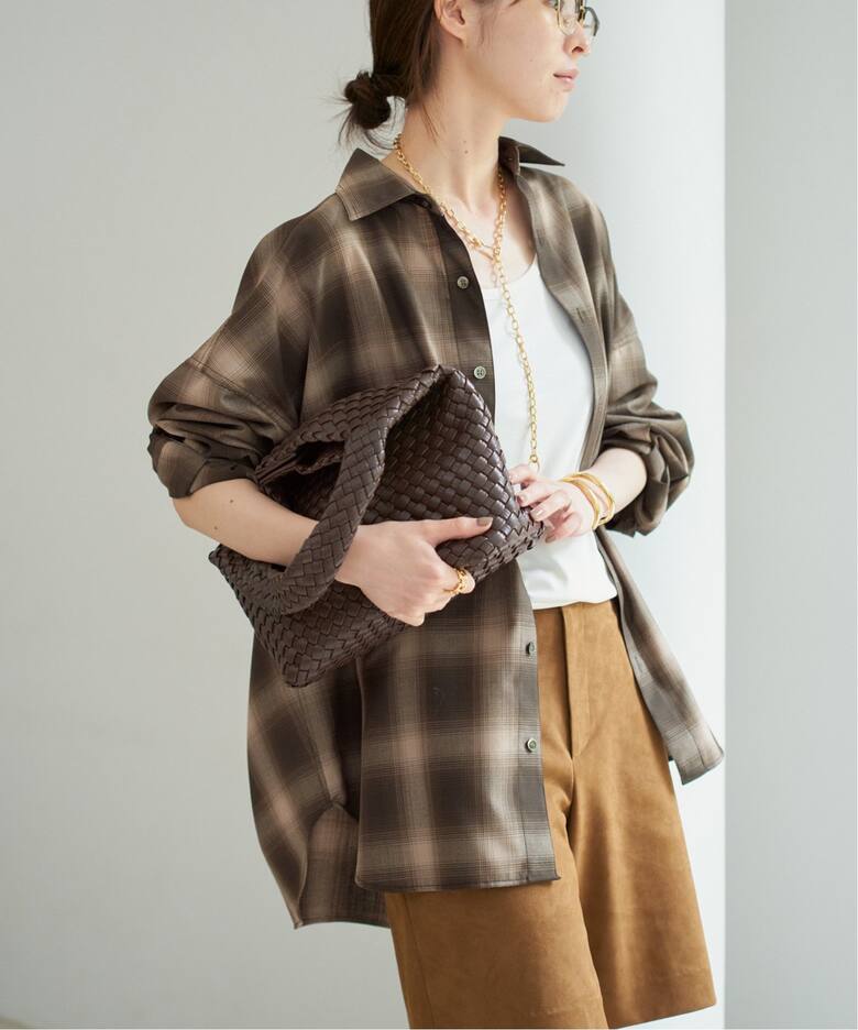OMBRE CHECK シャツ（シャツ／ブラウス）｜Plage（プラージュ）の通販 