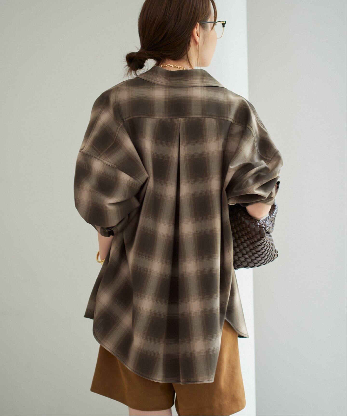 OMBRE CHECK シャツ（シャツ／ブラウス）｜Plage（プラージュ）の通販 
