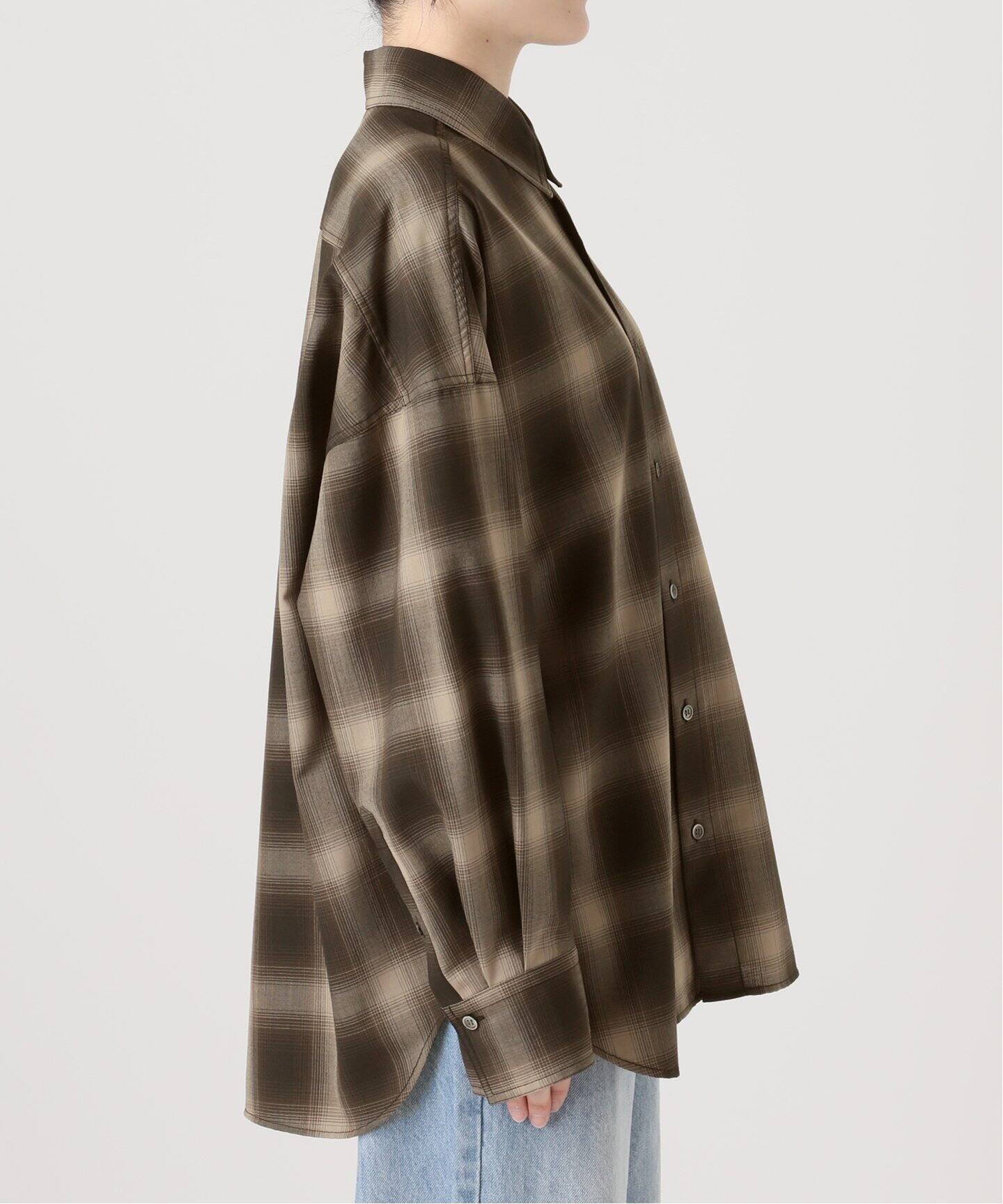 OMBRE CHECK シャツ（シャツ／ブラウス）｜Plage（プラージュ）の通販