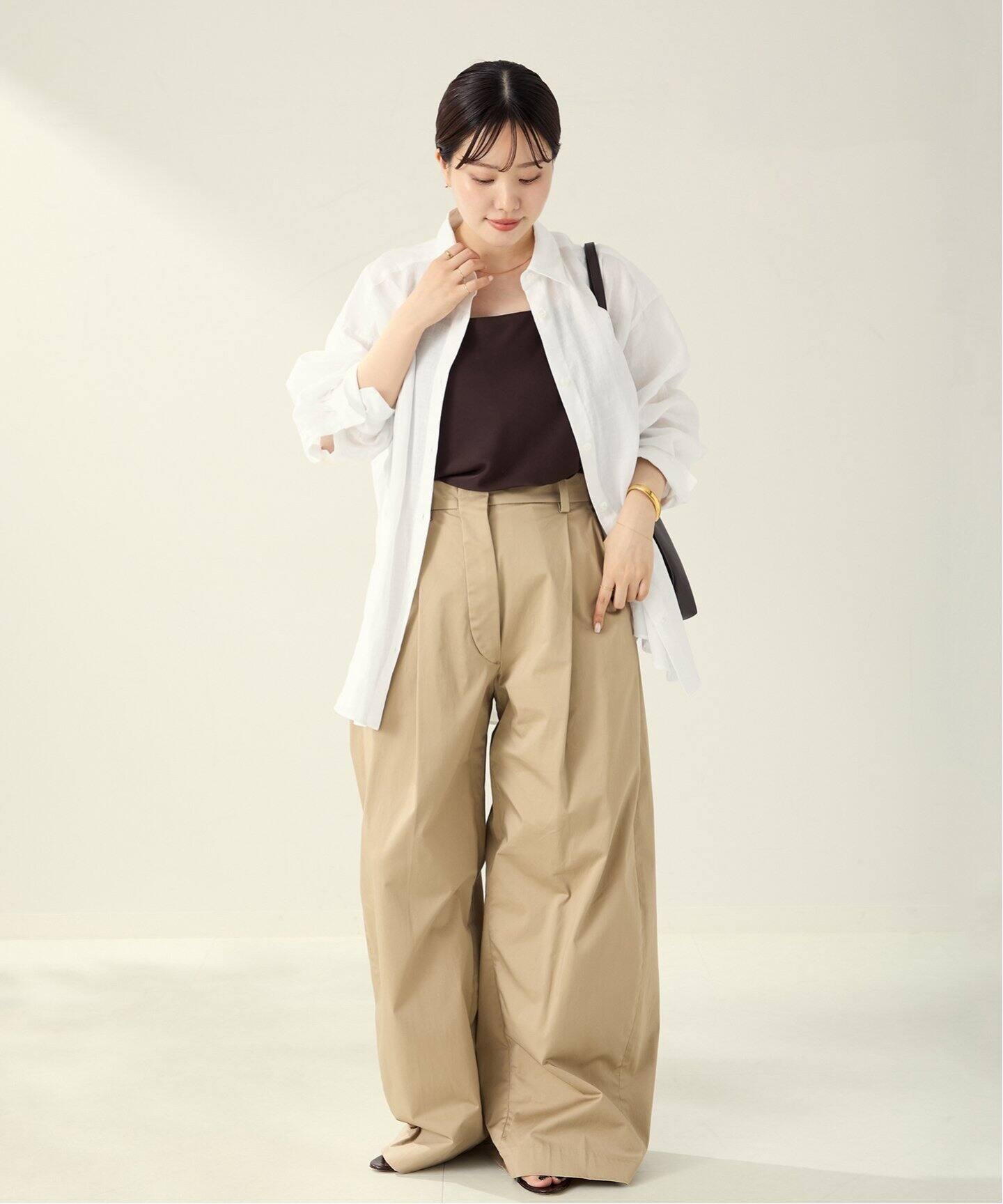 PURE RAMIE WASHED シャツ（シャツ／ブラウス）｜Plage（プラージュ 