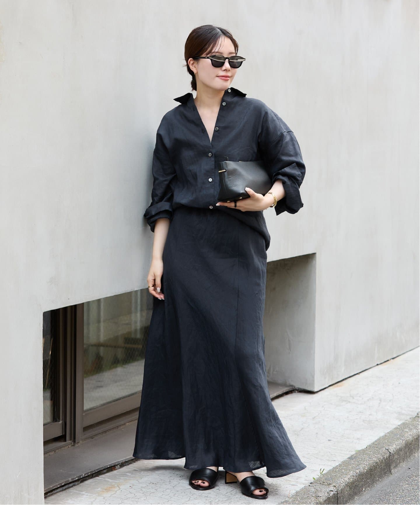 【新品・紙タグ付】Plageの製品加工Ramie シャツ セール】PURE RAMIE SHEER シャツ（シャツ/ブラウス）｜Plage