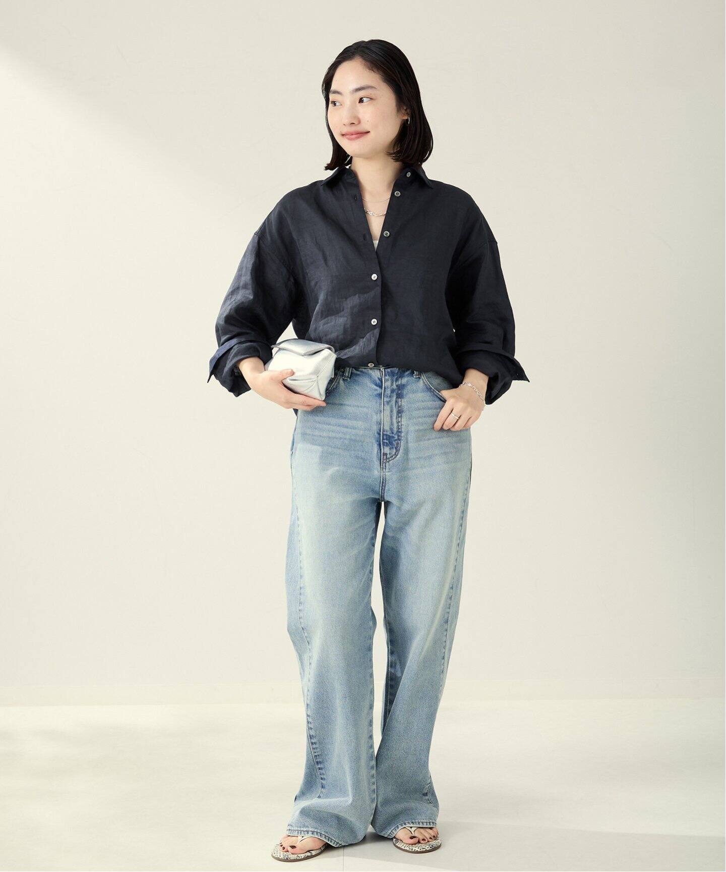 PURE RAMIE WASHED シャツ（シャツ／ブラウス）｜Plage（プラージュ 