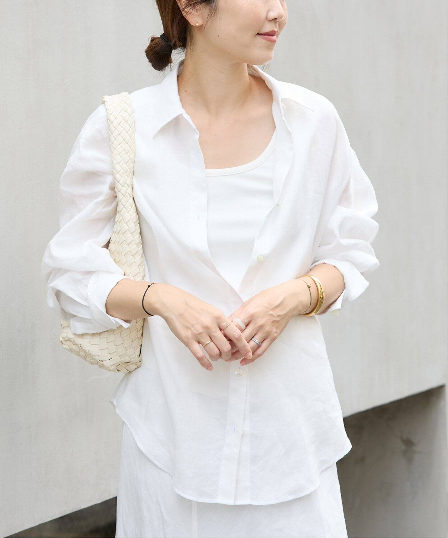 PURE RAMIE WASHED シャツ（シャツ／ブラウス）｜Plage（プラージュ 