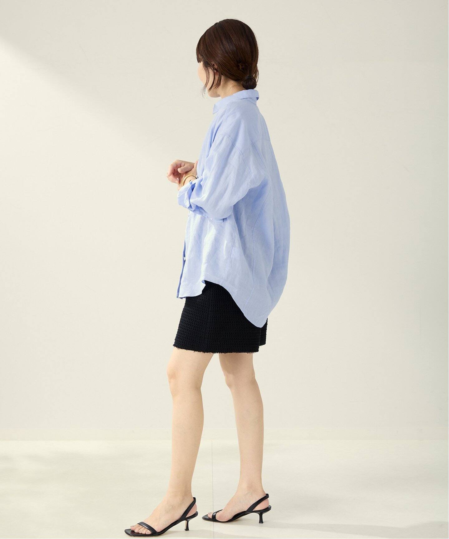 PURE RAMIE WASHED シャツ（シャツ／ブラウス）｜Plage