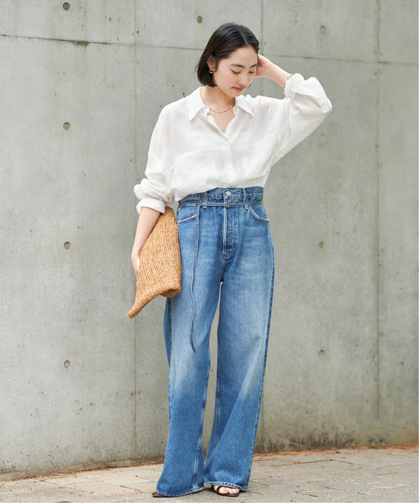 Plage RAMIE LYOCELL CROPPED シャツ 追加予約》RAMIE LYOCELL CROPPED シャツ 2（シャツ／ブラウス